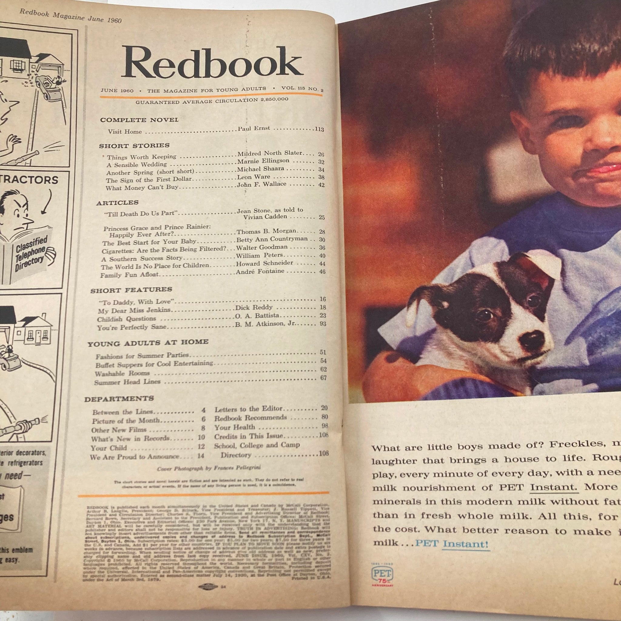 VTG Redbook Magazine June 1960 Vol 115 No. 2 The Best Star for Your Baby