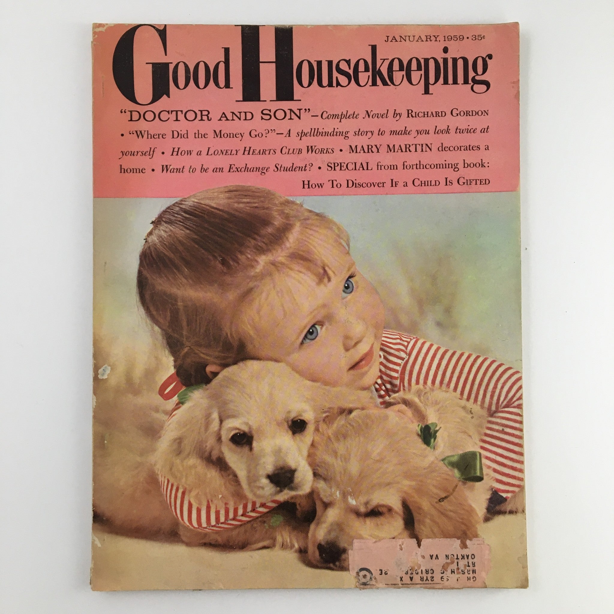 Good Housekeeping Magazine January 1959 The Night I Was Almost Miss America