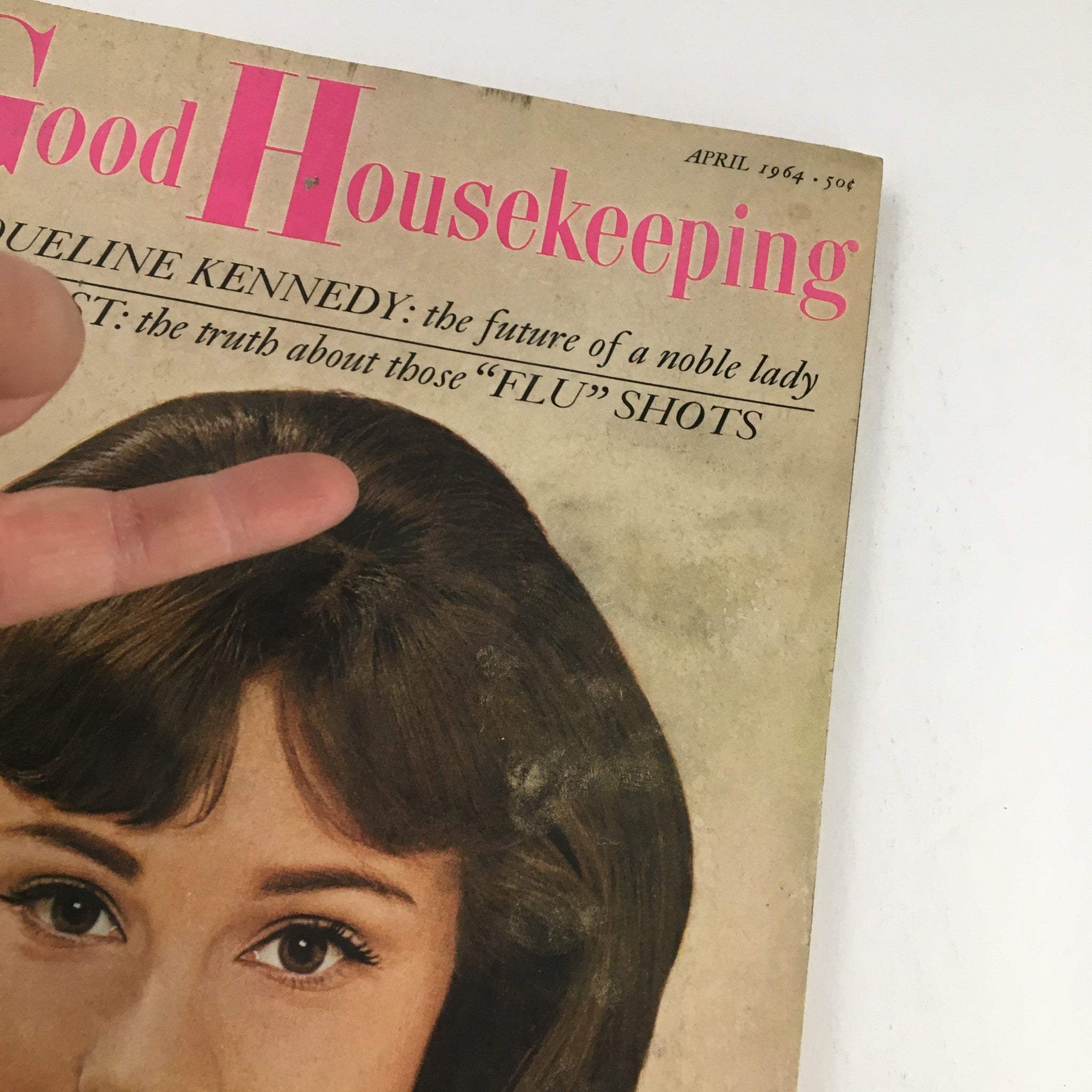 Good Housekeeping Magazine April 1964 Jacqueline Kennedy Future of Noble Lady