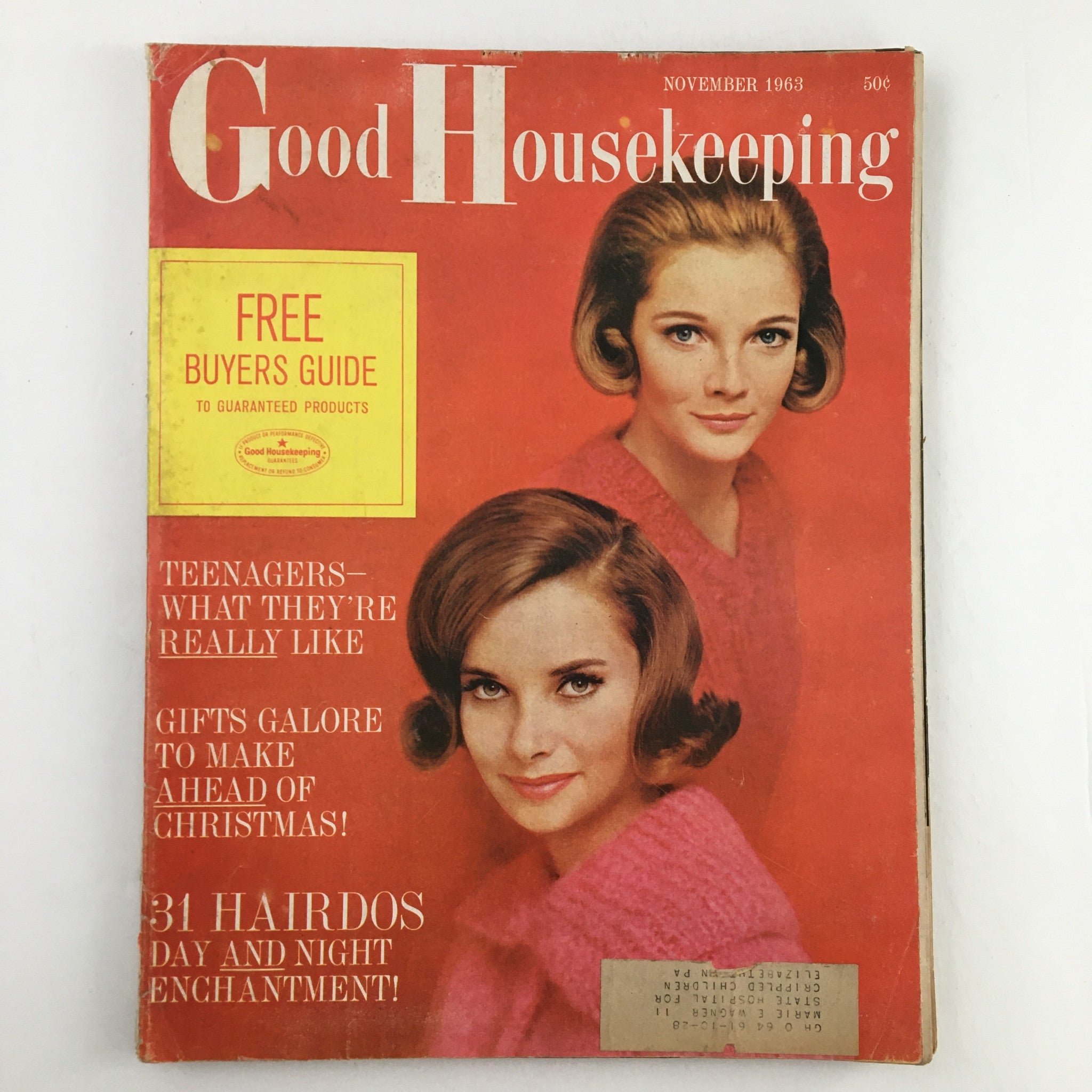 Good Housekeeping Magazine November 1963 Teenagers & What They're Really Like