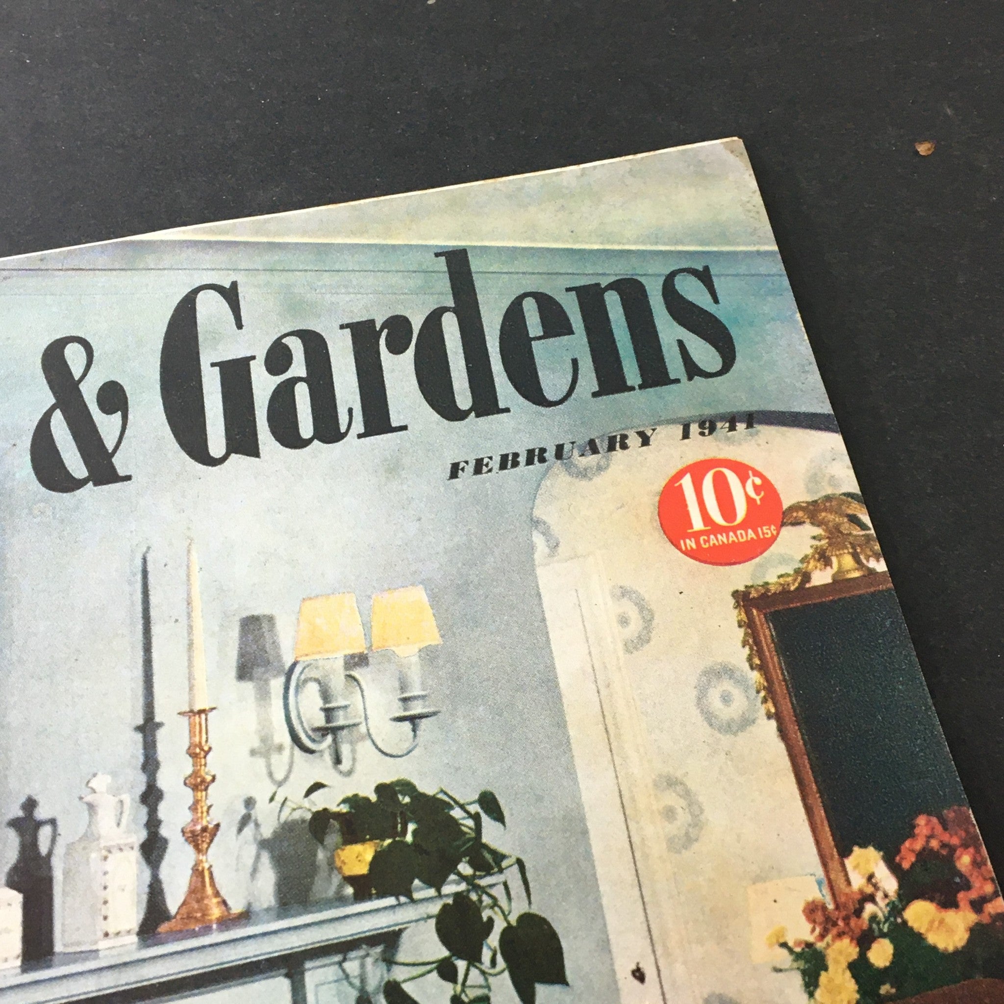 VTG Better Homes & Gardens February 1941 Vol 19 6 Let Your Rock Garden Go Native