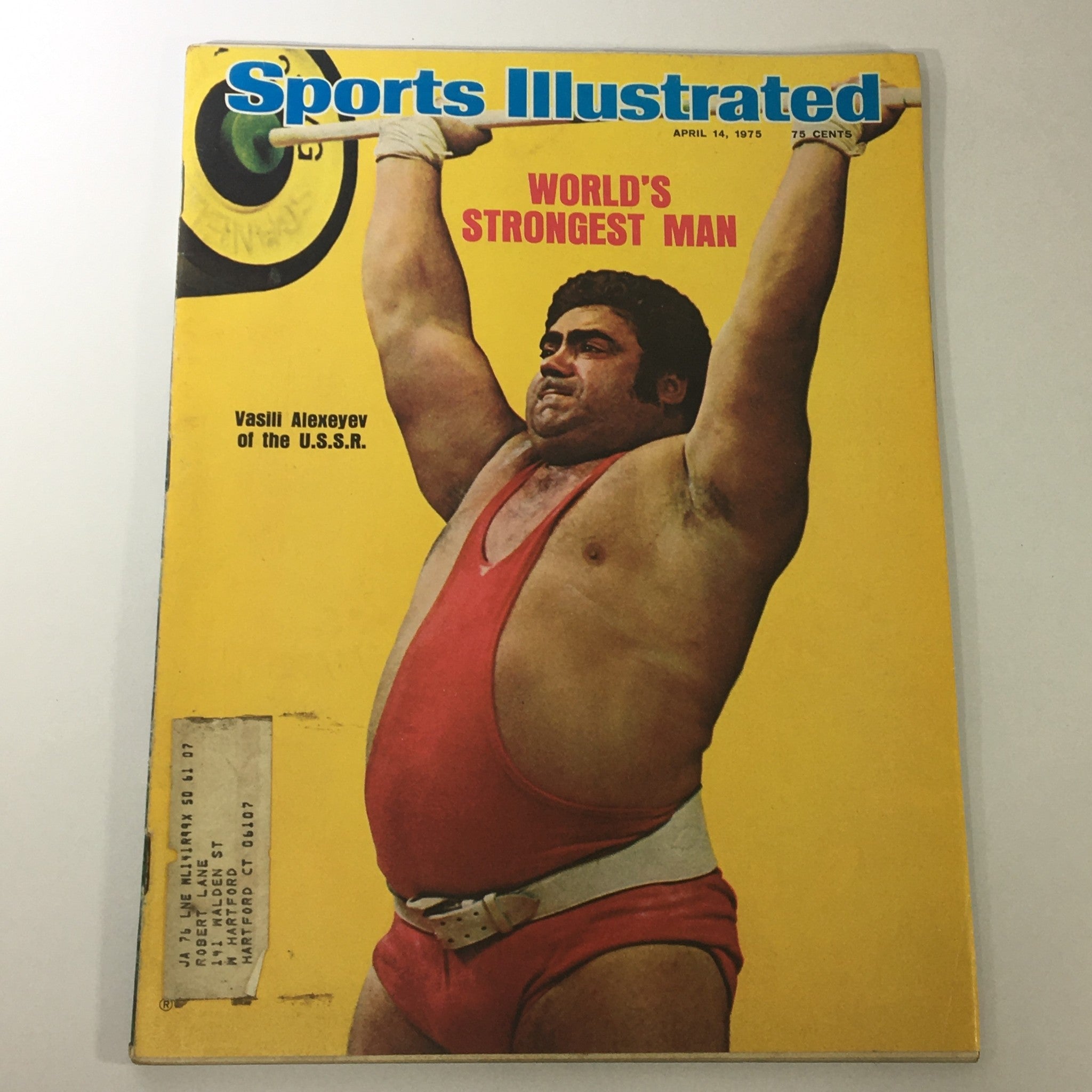 VTG Sports Illustrated Magazine August 14 1975 Strongest Man Vasili Alexeyev