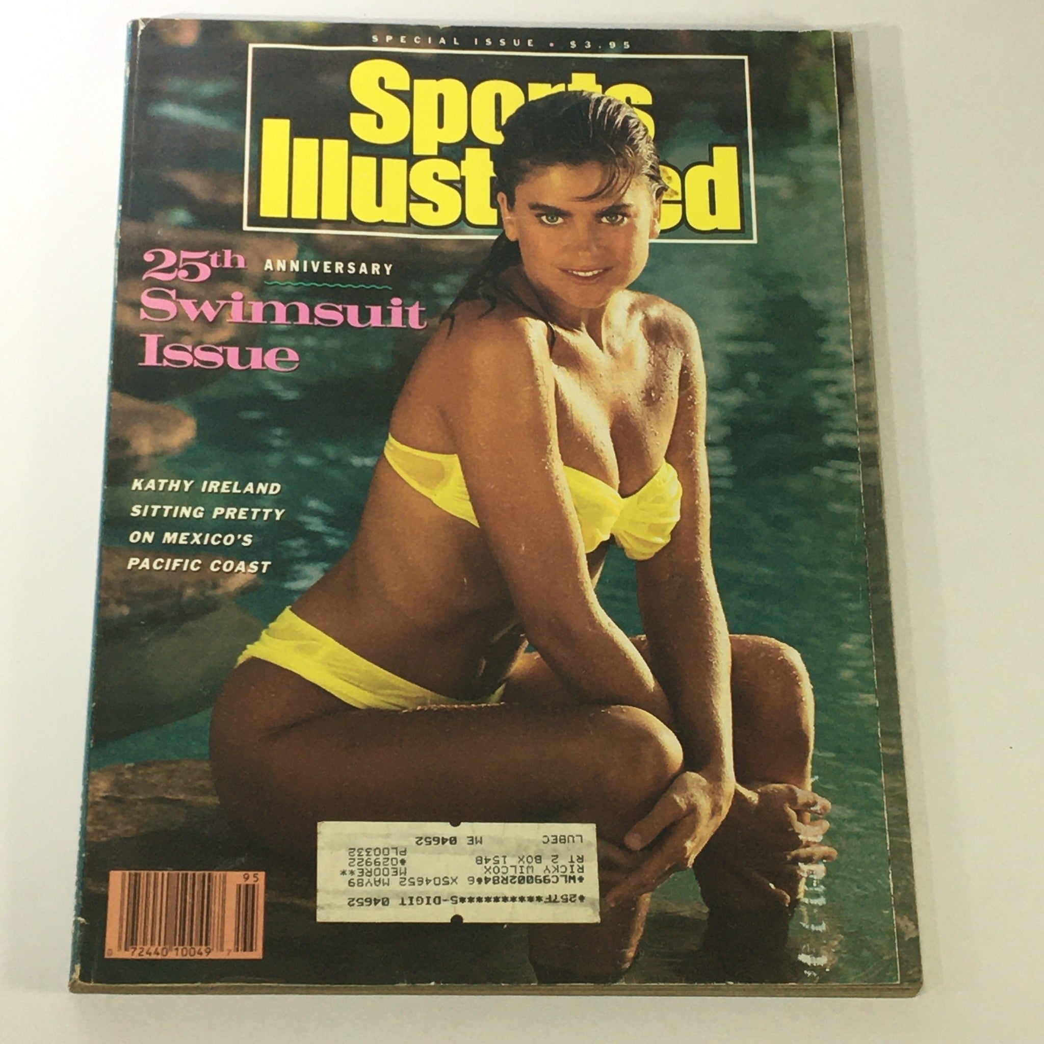 VTG Sports Illustrated Magazine 1989 Swimsuits Issue Pretty Kathy Ireland