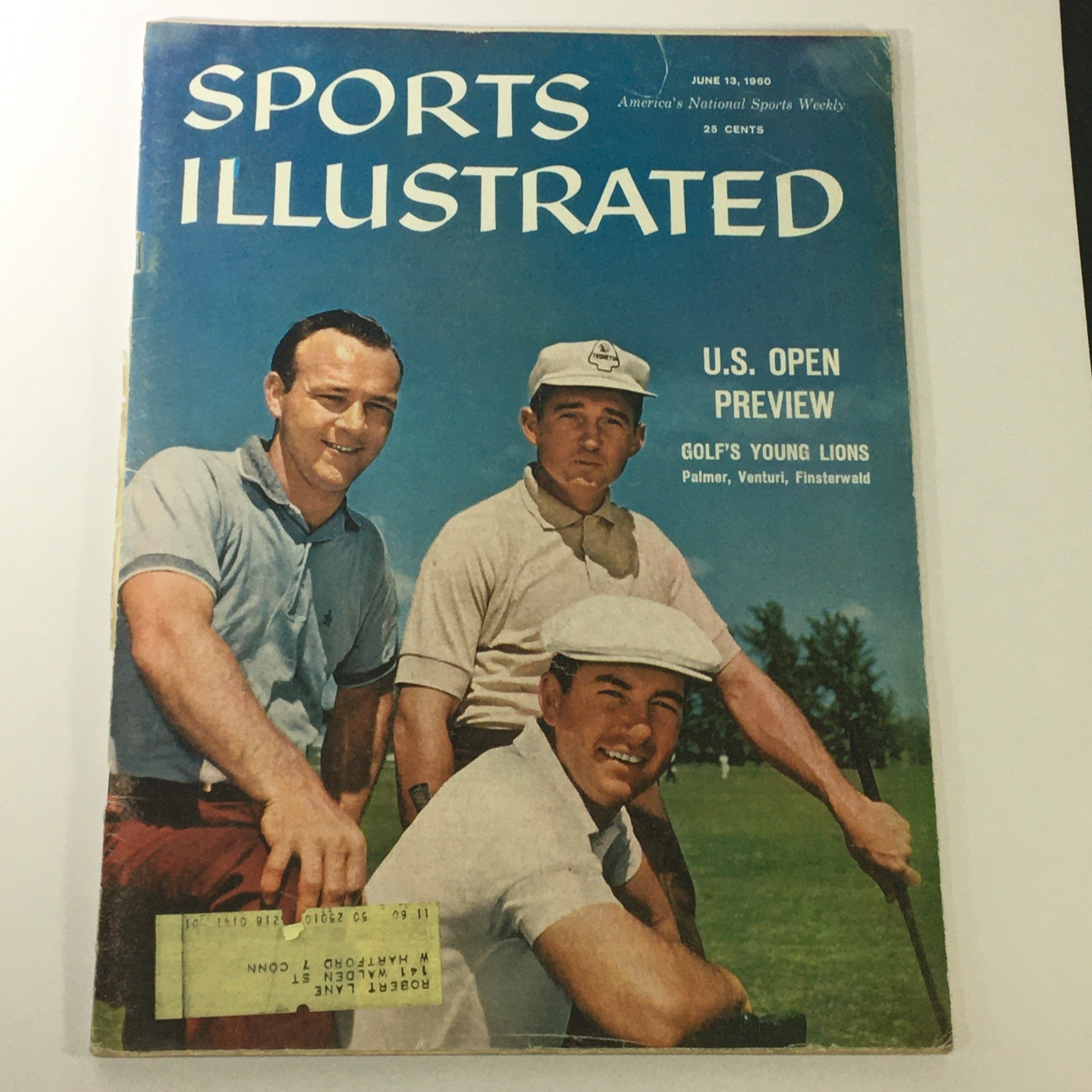 VTG Sports Illustrated Magazine June 13 1960 Golf Palmer, Venturi, Finsterwald