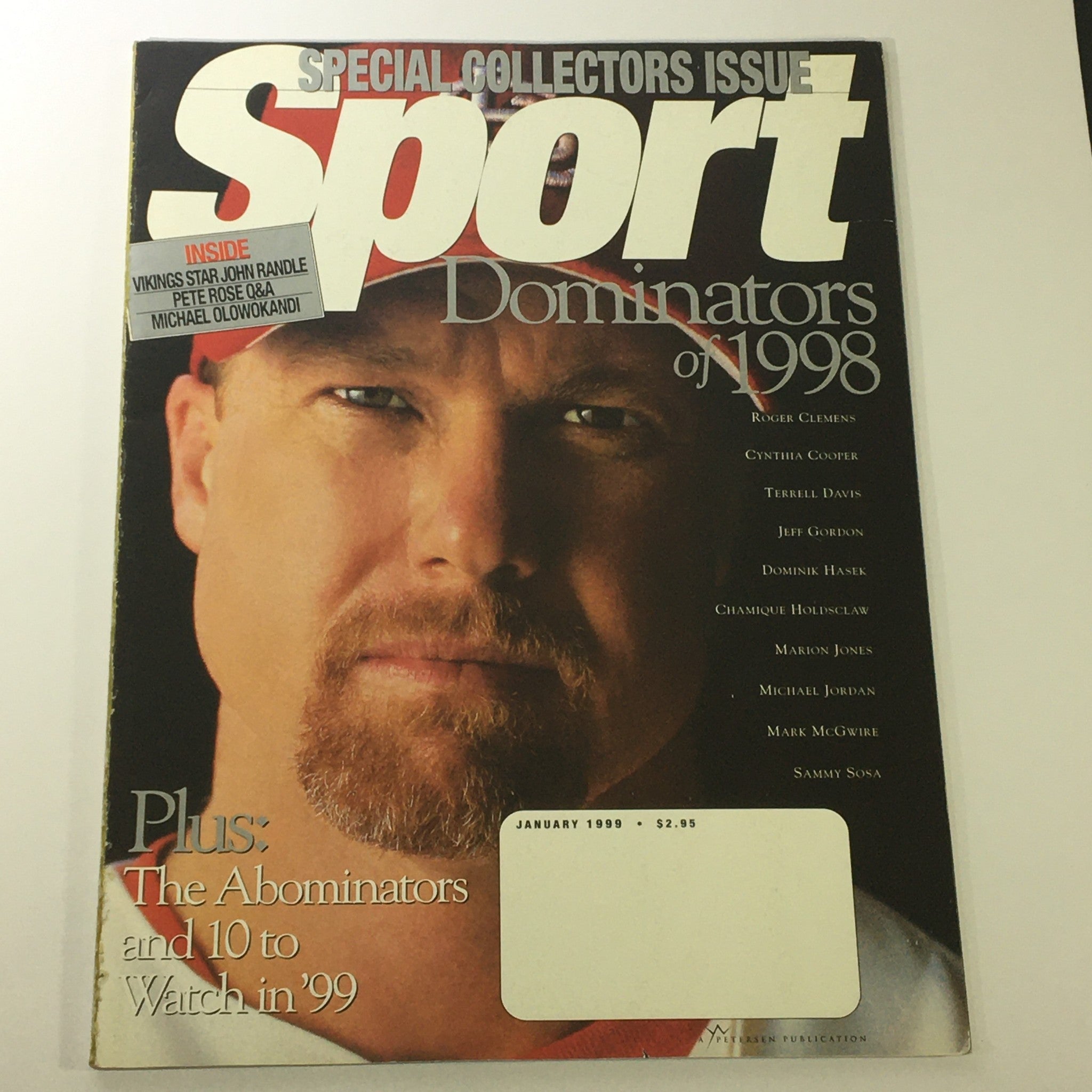 Sport Magazine Special Collectors Issue January 1999 Mark McGwire, Jeff Gordon