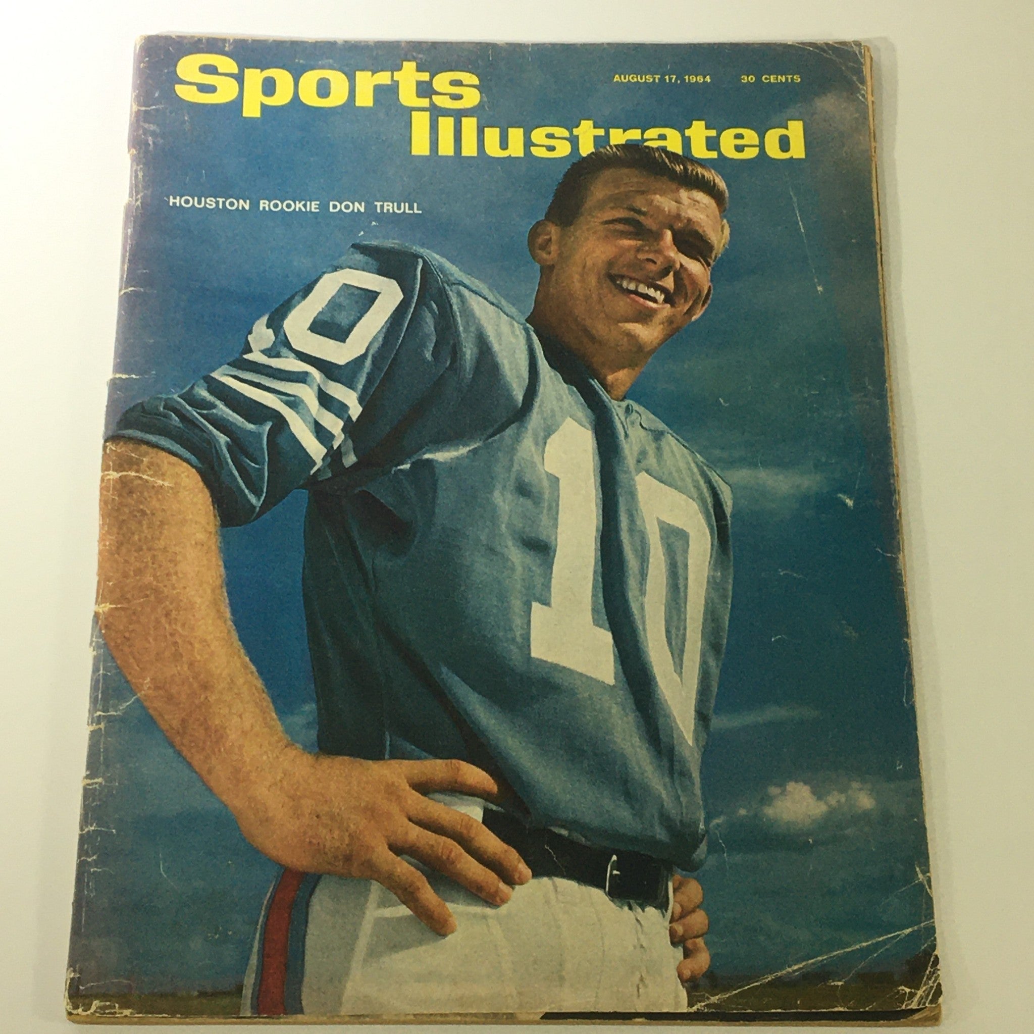 Sports Illustrated Magazine August 17 1964 Houston Rookie Don Trull, Newsstand