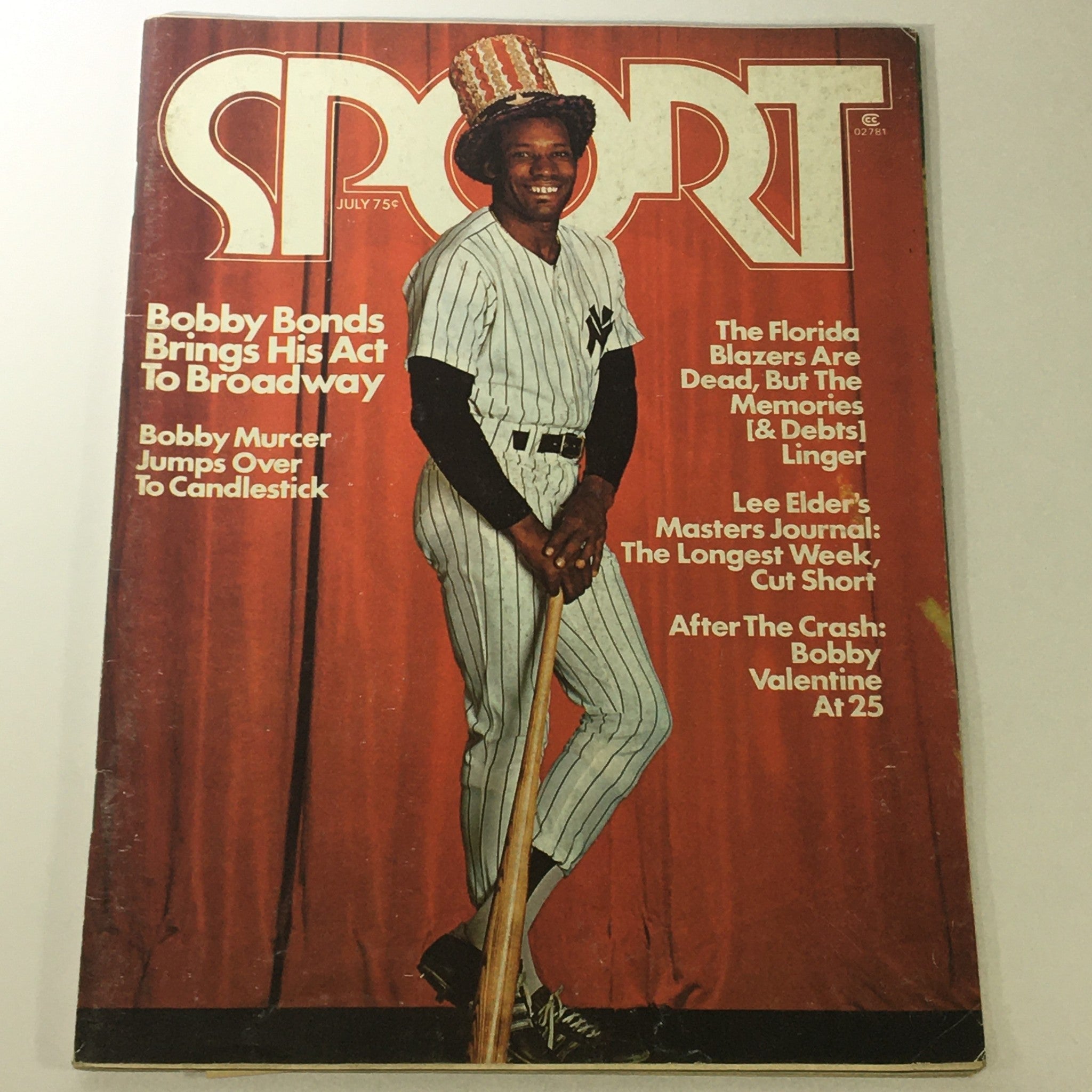 VTG Sport Magazine July 1975 Vol 61 #1 Bobby Blands, Bobby Valentine, Newsstand