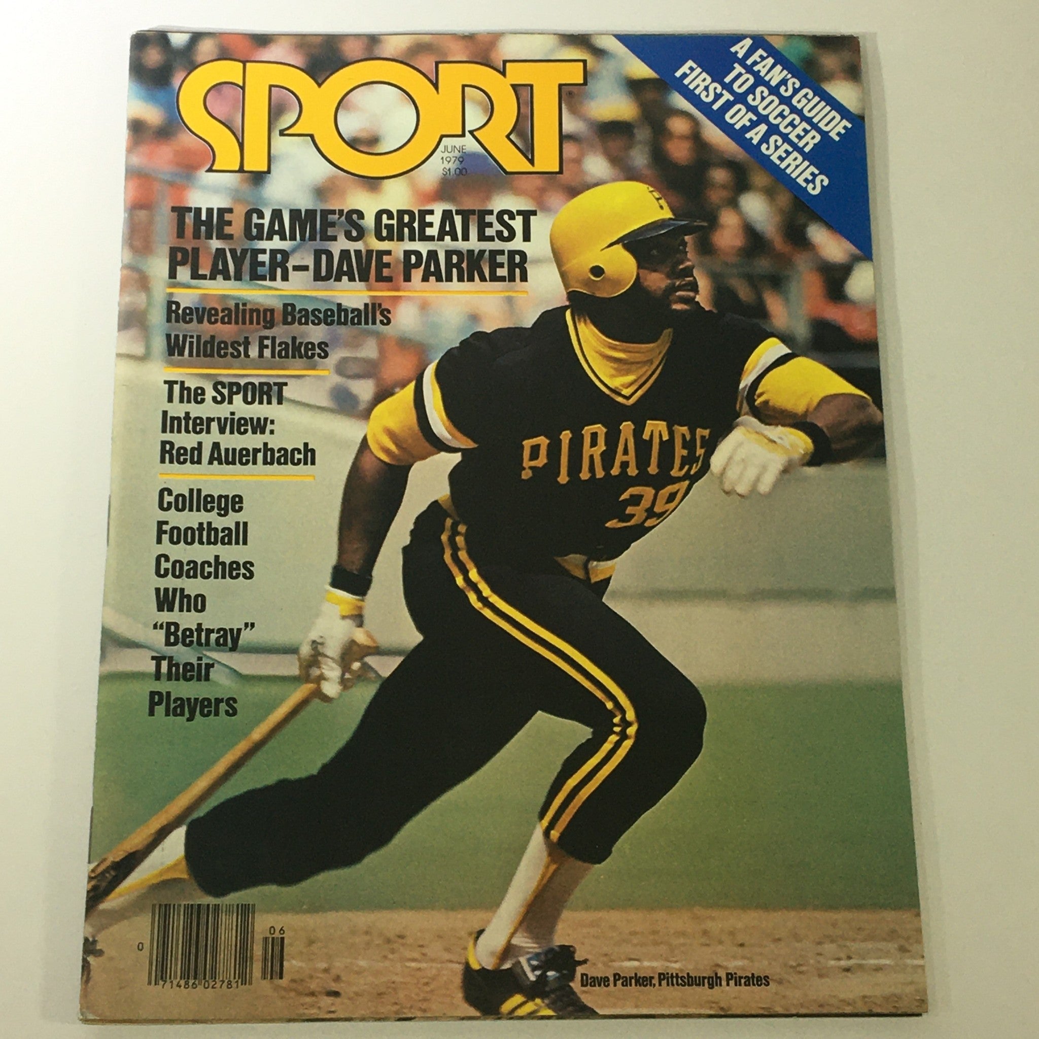 VTG Sport Magazine June 1979 Dave Parker of Pittsburgh Pirates, Newsstand