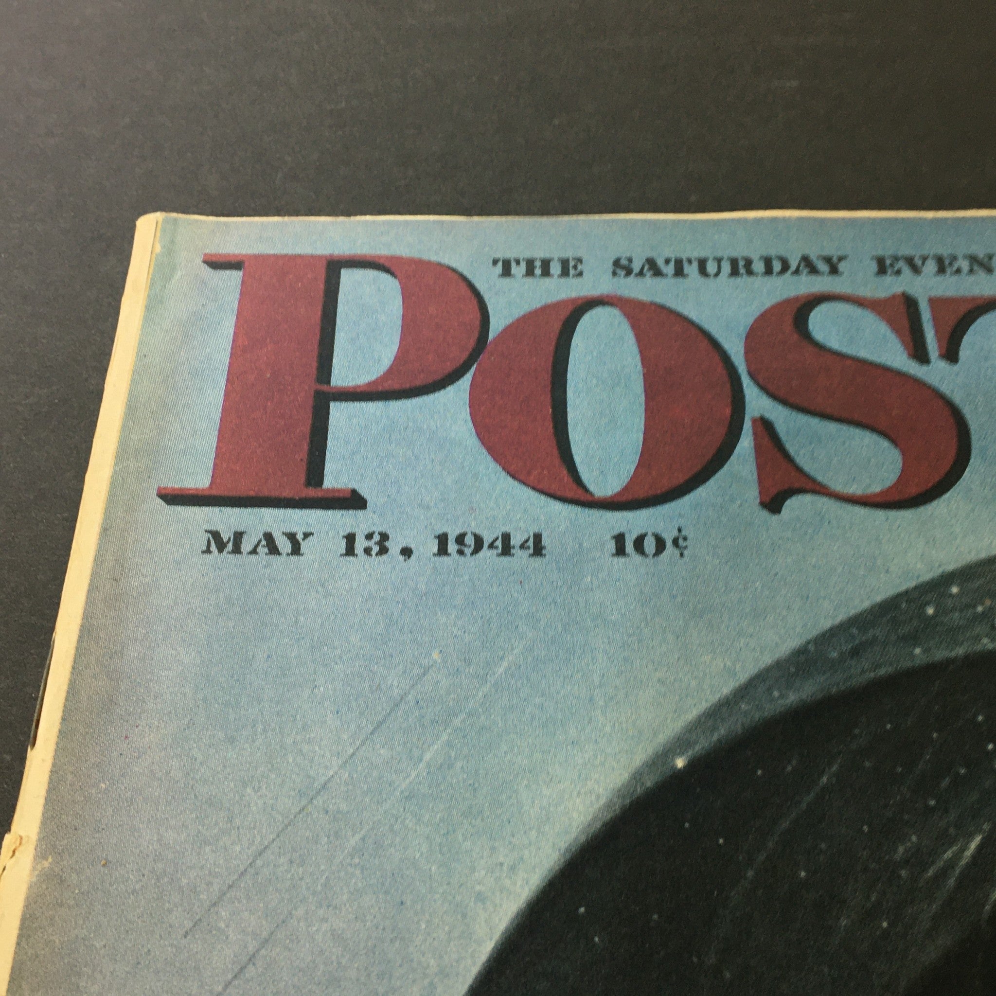 VTG The Saturday Evening Post May 13 1944 Beginning Devil on His Trail Newsstand