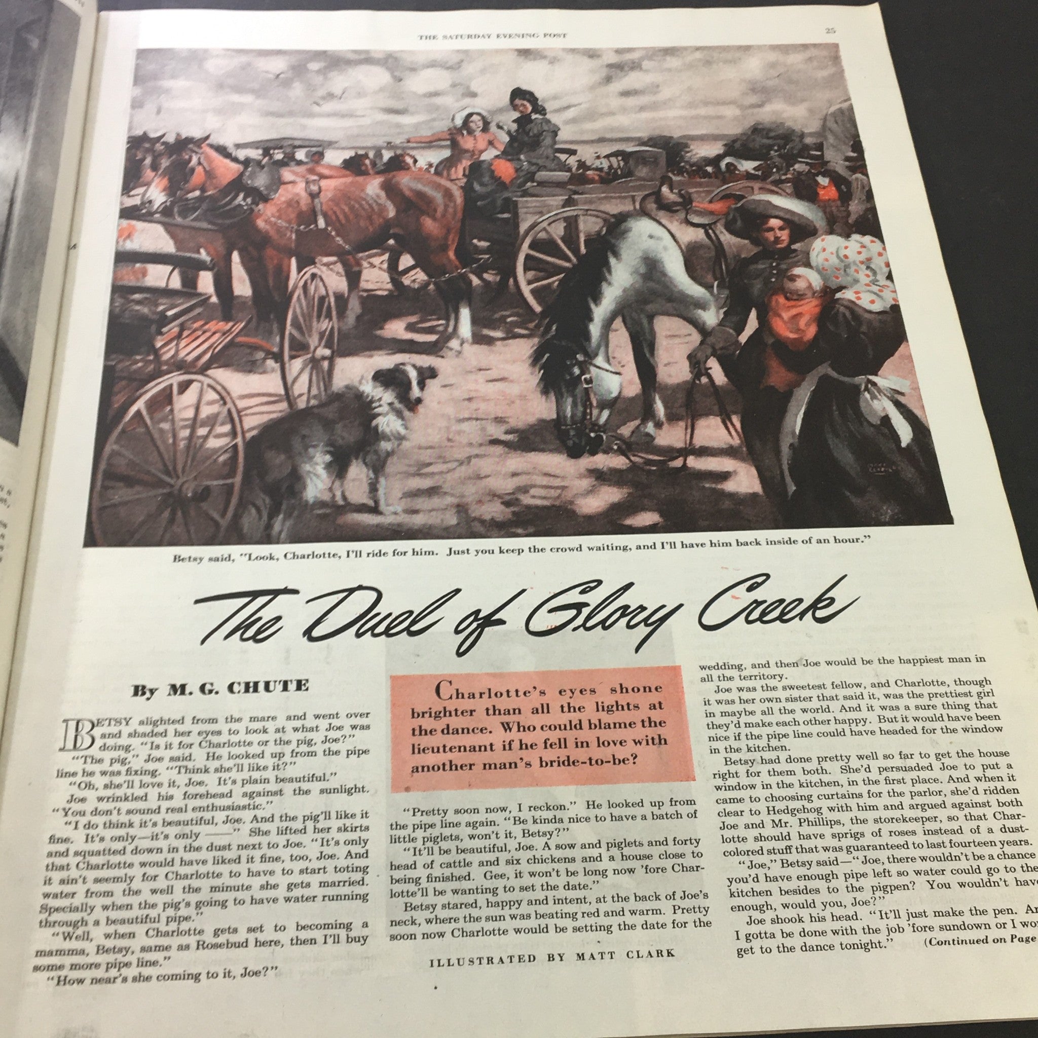 VTG The Saturday Evening Post May 13 1944 Beginning Devil on His Trail Newsstand