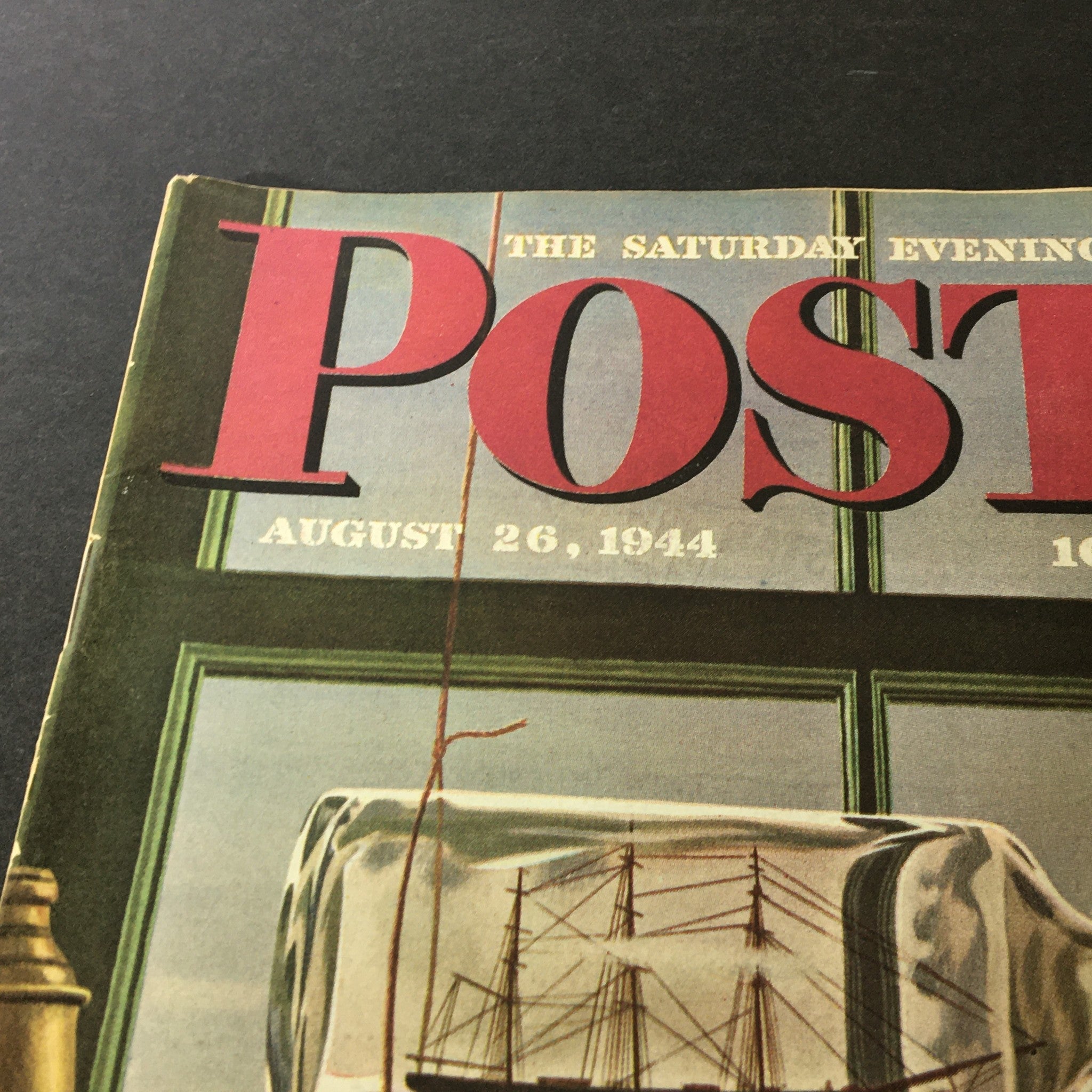 VTG The Saturday Evening Post August 26 1944 Death of Adolf Hitler, Newsstand