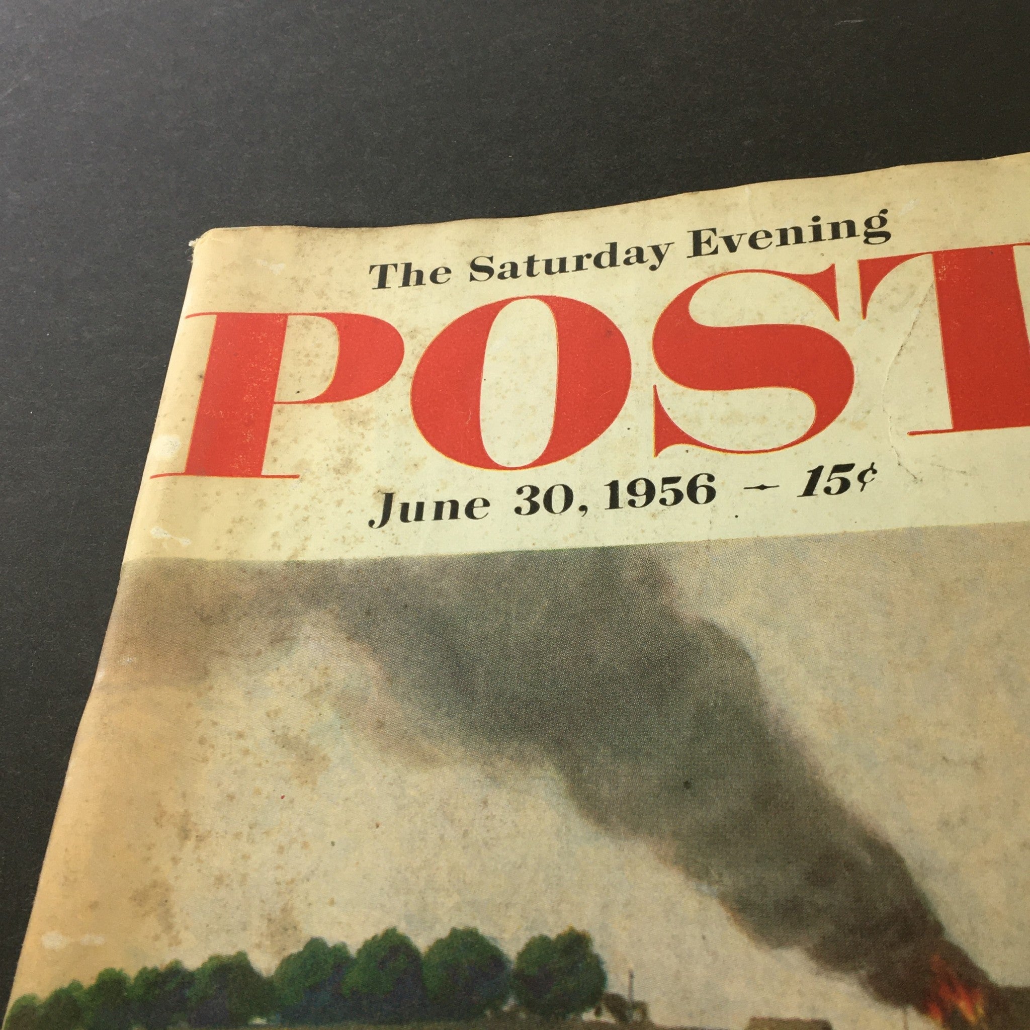 VTG The Saturday Evening Post June 30 1956 Cincinnati Wally Post, Newsstand