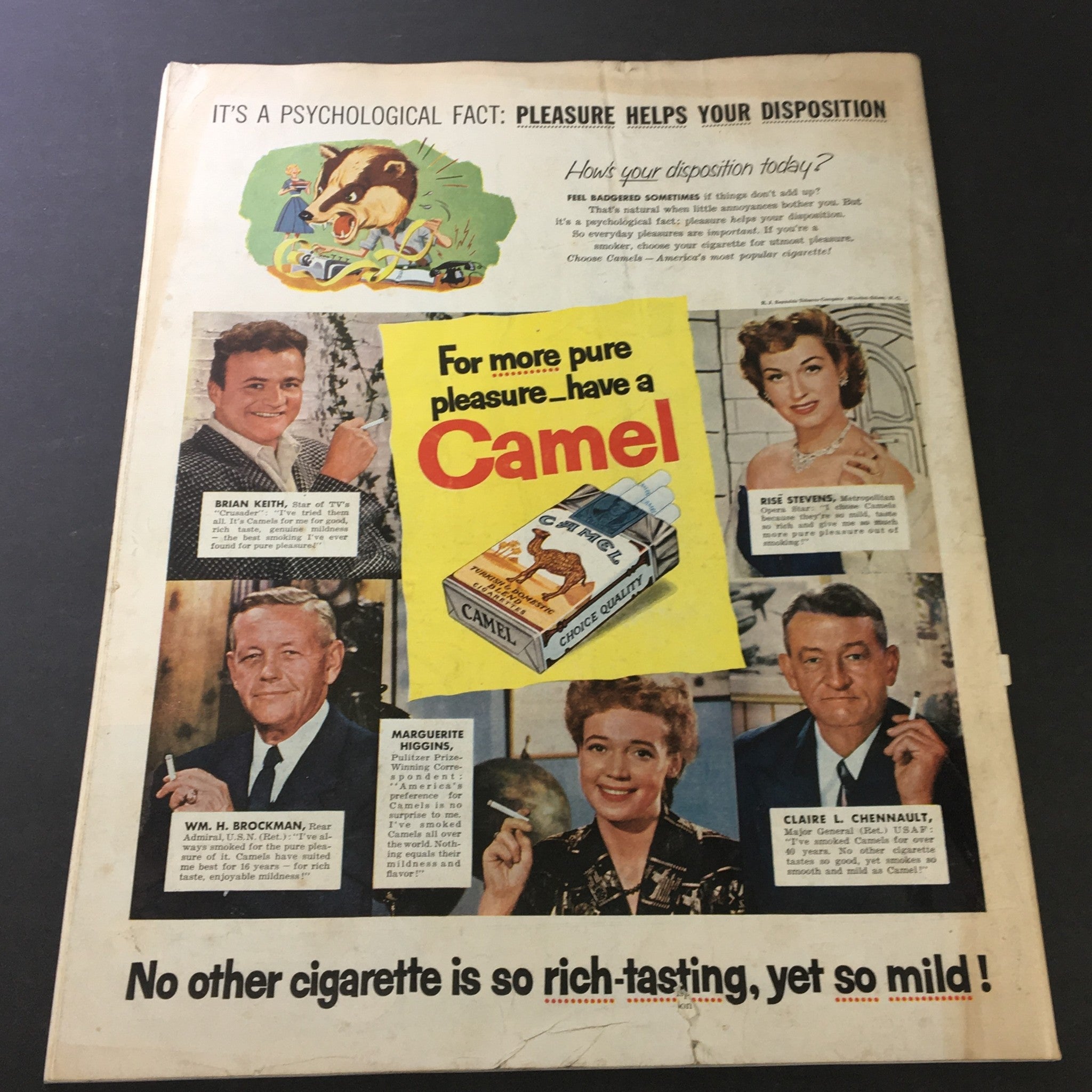 VTG The Saturday Evening Post January 7 1956 James Cagney Story, Newsstand