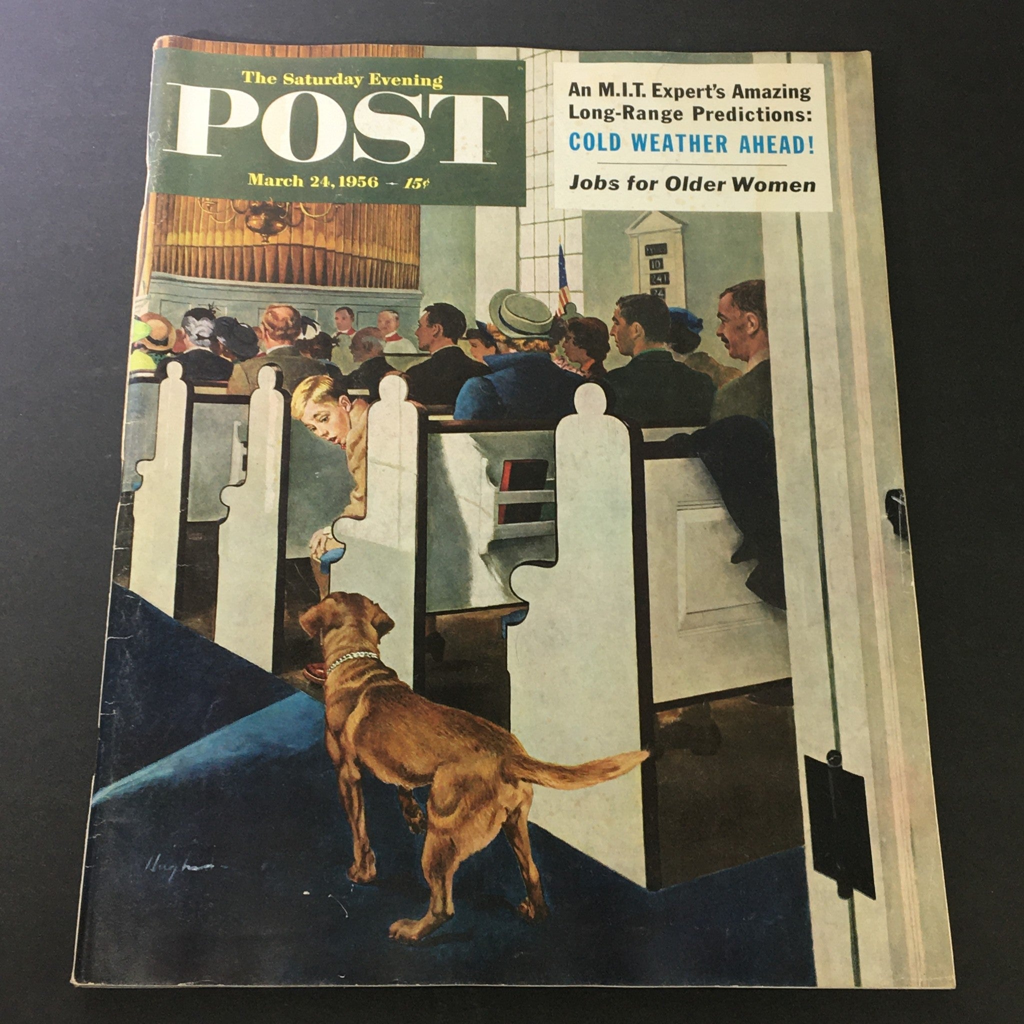 VTG The Saturday Evening Post March 24 1956 Jobs for Older Women, Newsstand