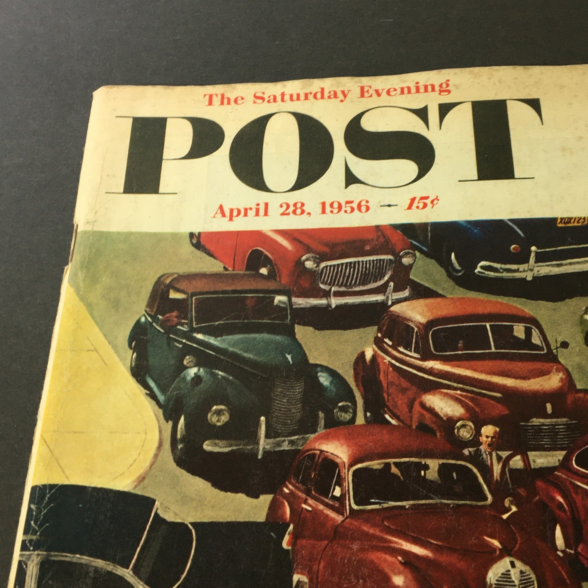 VTG The Saturday Evening Post April 28 1956 Bellevue Hospital Mystery, Newsstand