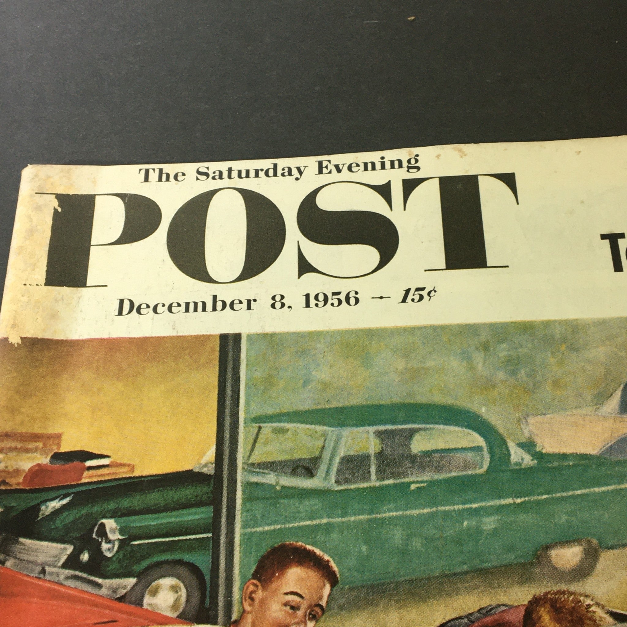 VTG The Saturday Evening Post December 8 1956 Last Airship Hindenburg, Newsstand