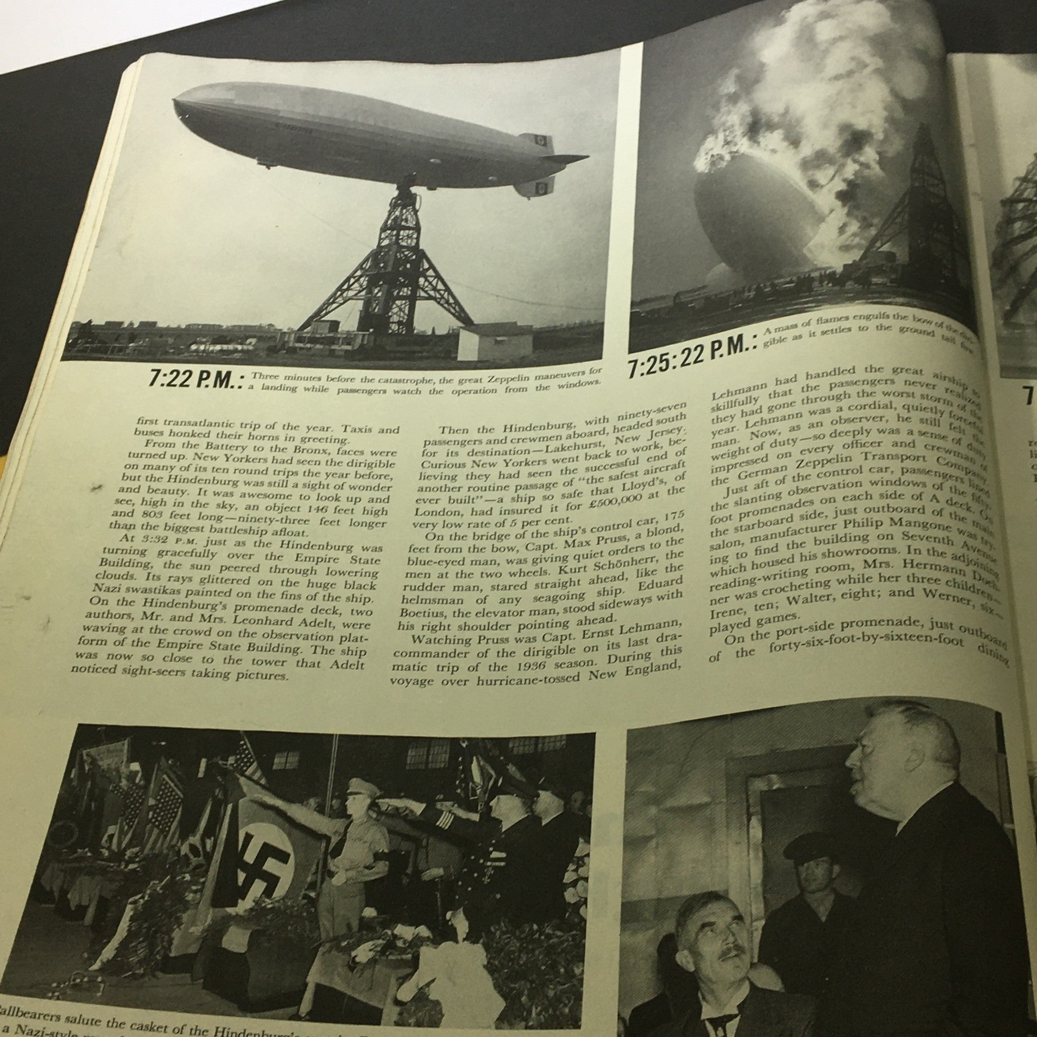 VTG The Saturday Evening Post December 8 1956 Last Airship Hindenburg, Newsstand