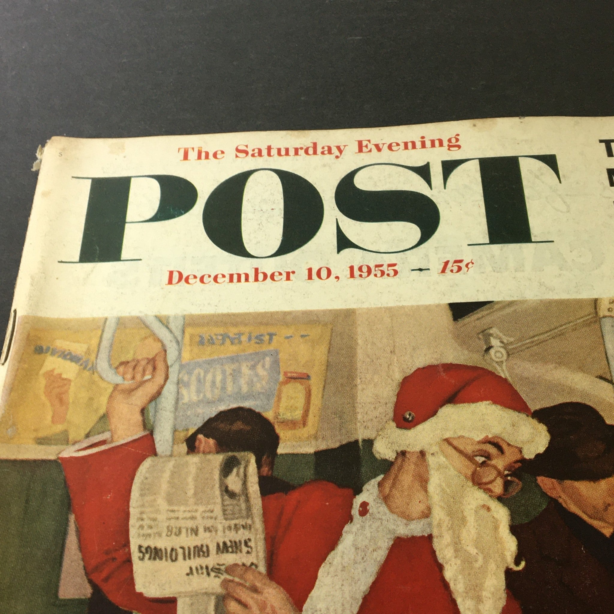 VTG The Saturday Evening Post December 10 1955 LaRosa Marlowe Truth, Newsstand