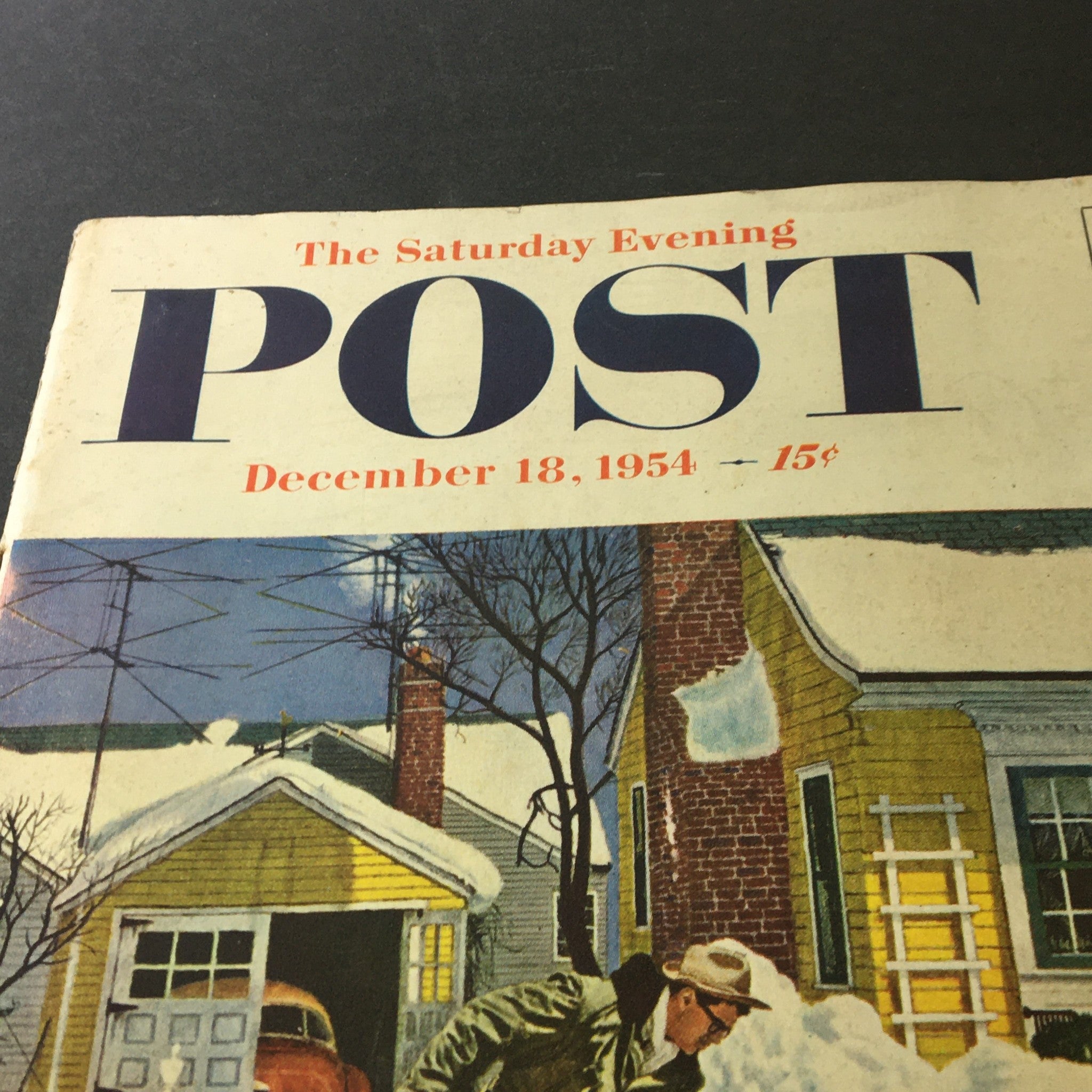 VTG The Saturday Evening Post December 18 1954 Me and Benny Goodman, Newsstand