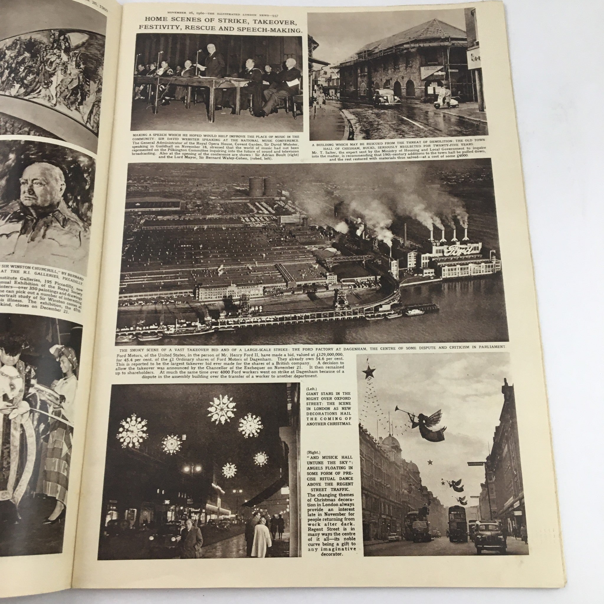 The Illustrated London News November 26 1960 Queen Elizabeth & Prince Phillip