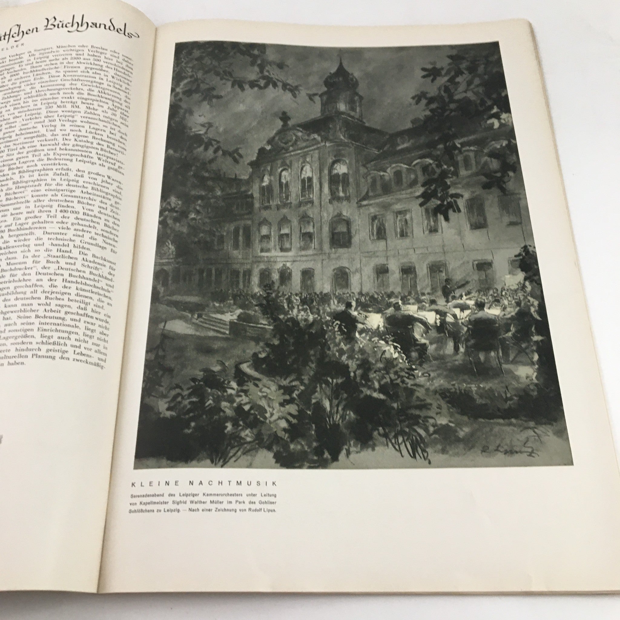 Illustrirte Zeitung Leipzig Magazine June 16 1938 Kleine Nachtmusik Feature