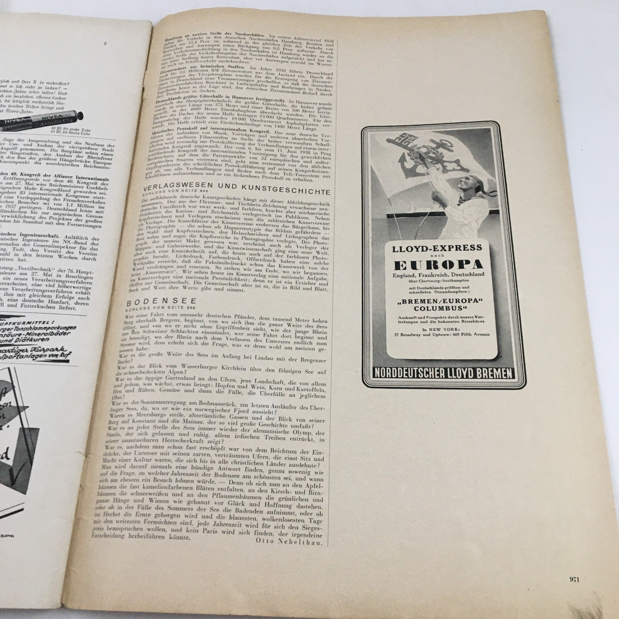 Illustrirte Zeitung Leipzig Magazine June 16 1938 Kleine Nachtmusik Feature