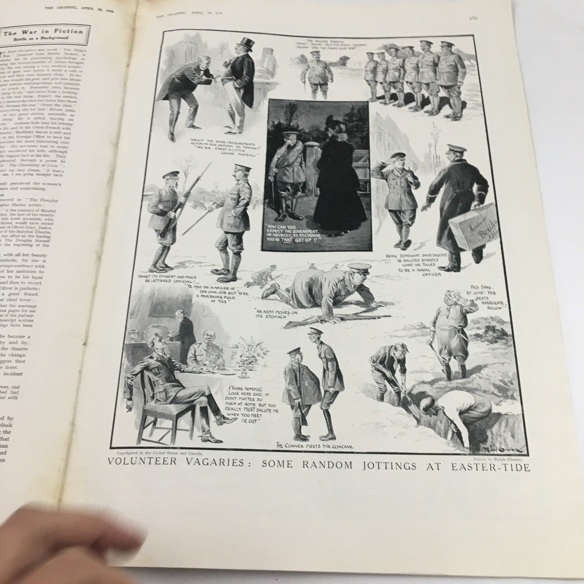 VTG The Graphic Newspaper April 29 1916 Mr. Hughes Prime Minister of Australia