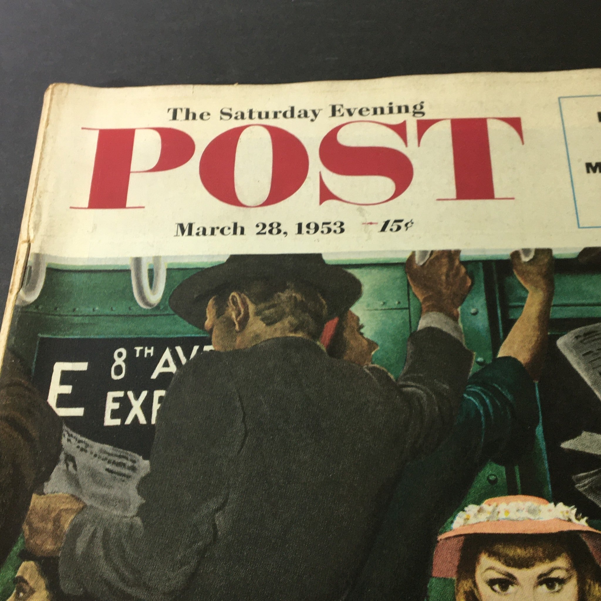 VTG The Saturday Evening Post March 28 1953 Caribbean Gambling Joints, Newsstand