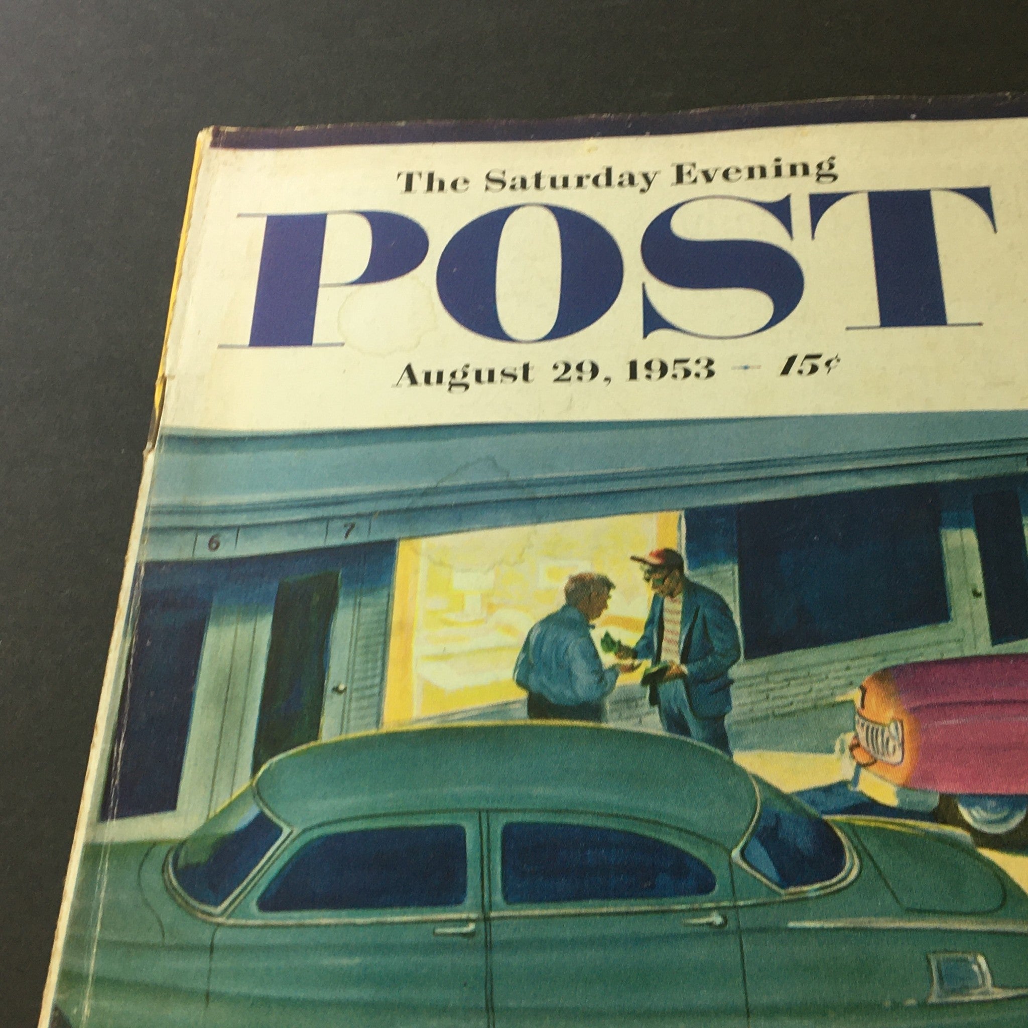 VTG The Saturday Evening Post August 29 1953 Expensive City in World, Newsstand