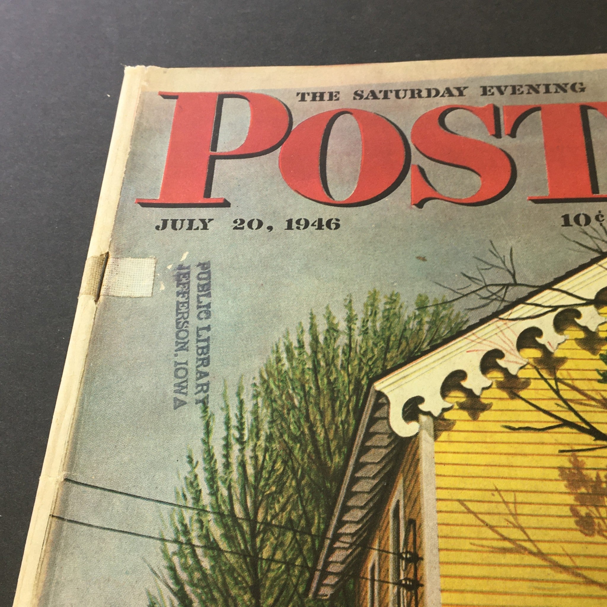 VTG The Saturday Evening Post July 20 1946 The Cio Invades Dixie Milton Mackaye