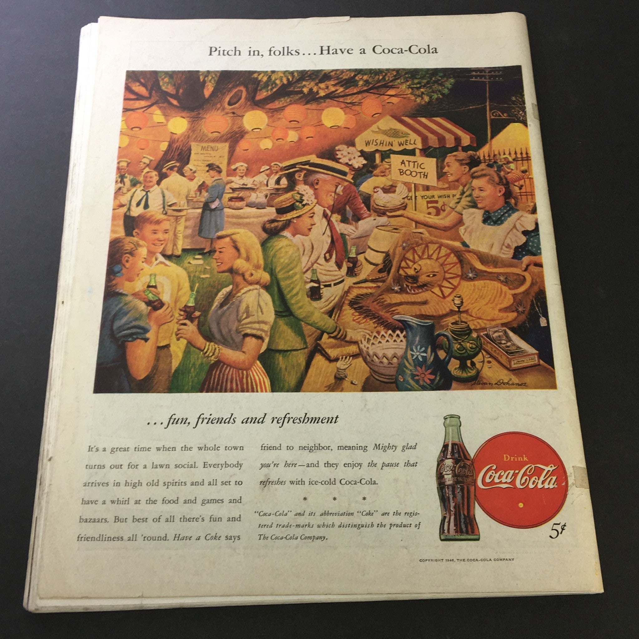 VTG The Saturday Evening Post July 20 1946 The Cio Invades Dixie Milton Mackaye