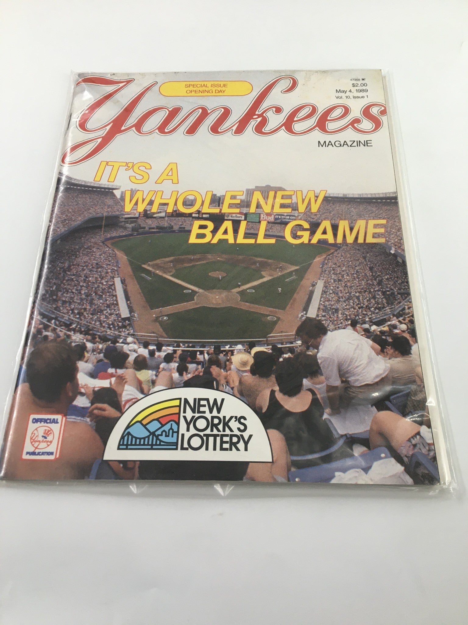 VTG Yankees Magazine May 4 1989 Rickey Henderson, Lefty Gomez No Label