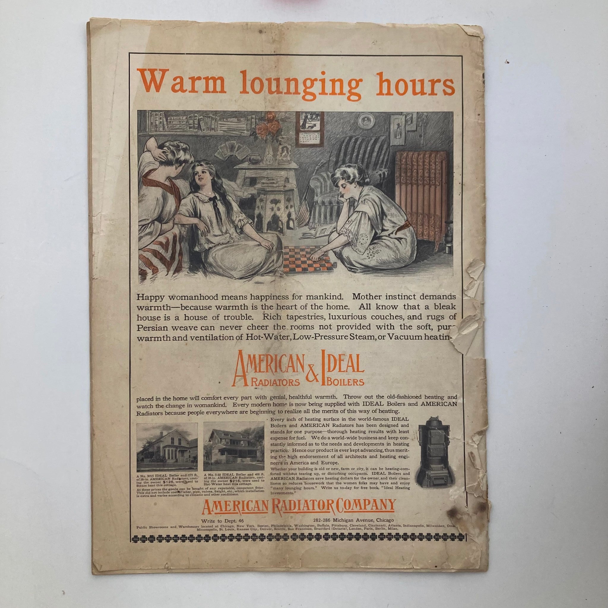 VTG Collier's Magazine September 25 1909 Vol 44 No. 1 The New Curate No Label