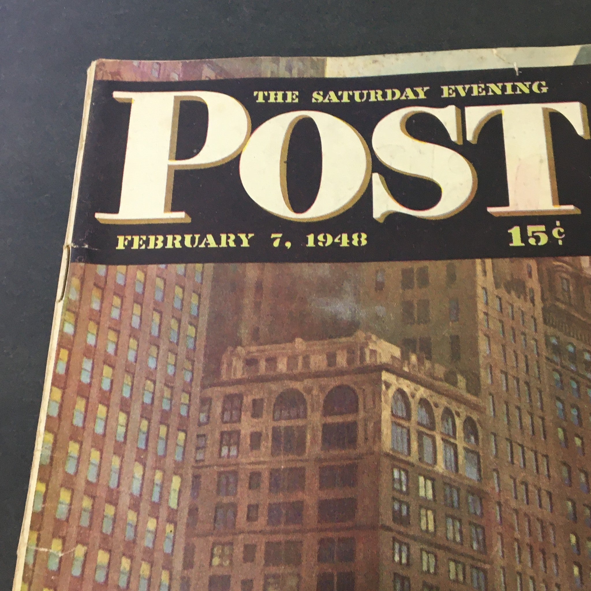 VTG The Saturday Evening Post February 7 1948 Seattle Ponders A Bad Dream