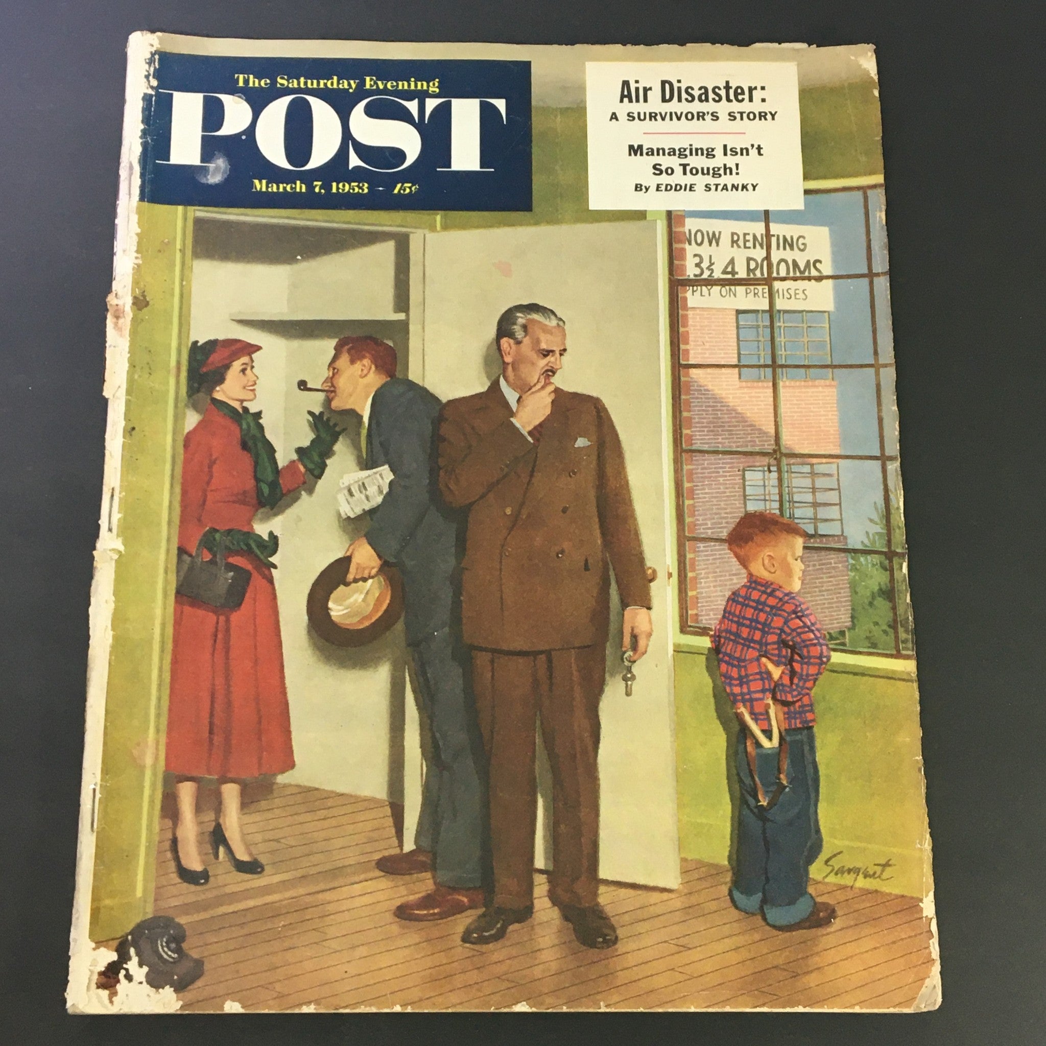 The Saturday Evening Post March 7 1953 Managing Isn't So Tough by Eddie Stanky