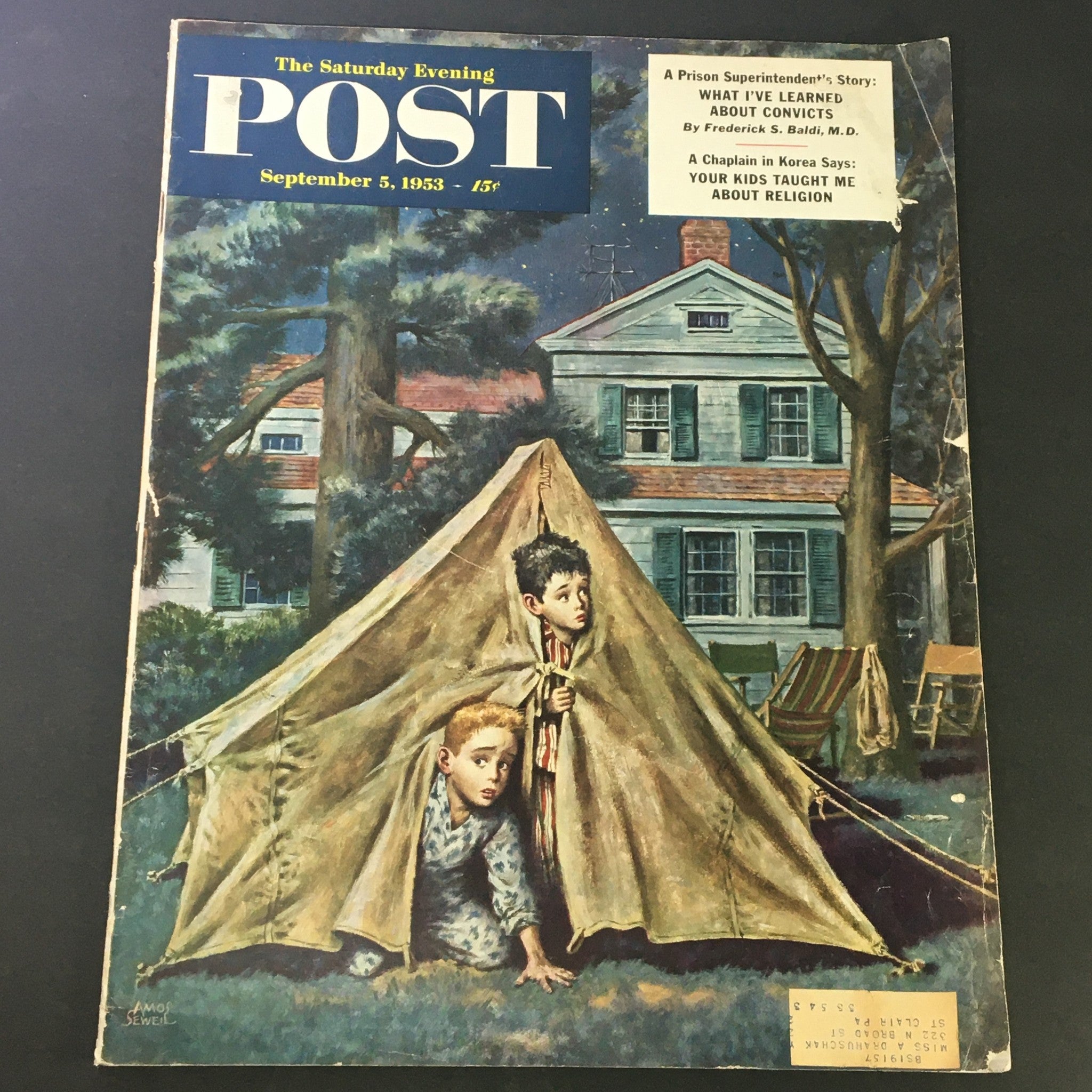 The Saturday Evening Post September 5 1953 What I've Learned About Convicts