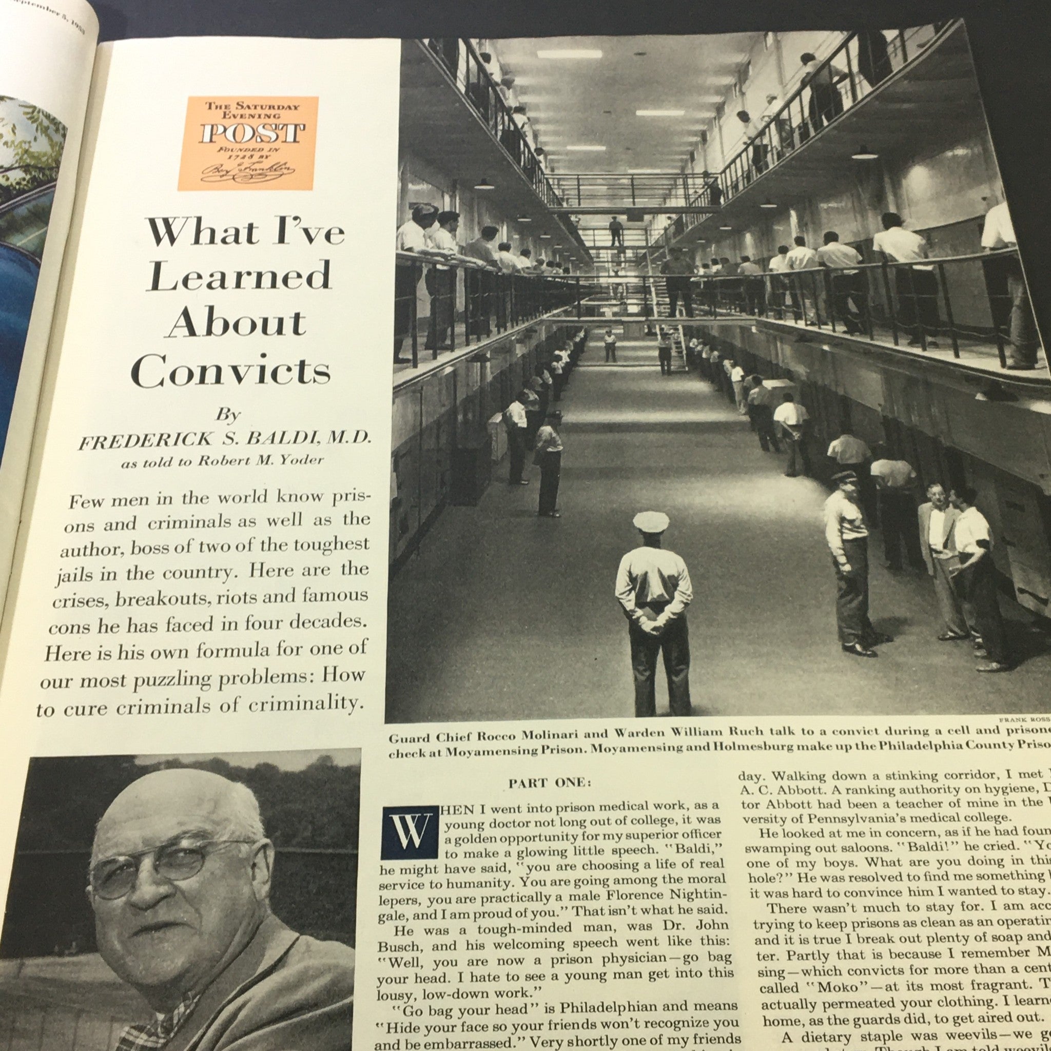 The Saturday Evening Post September 5 1953 What I've Learned About Convicts