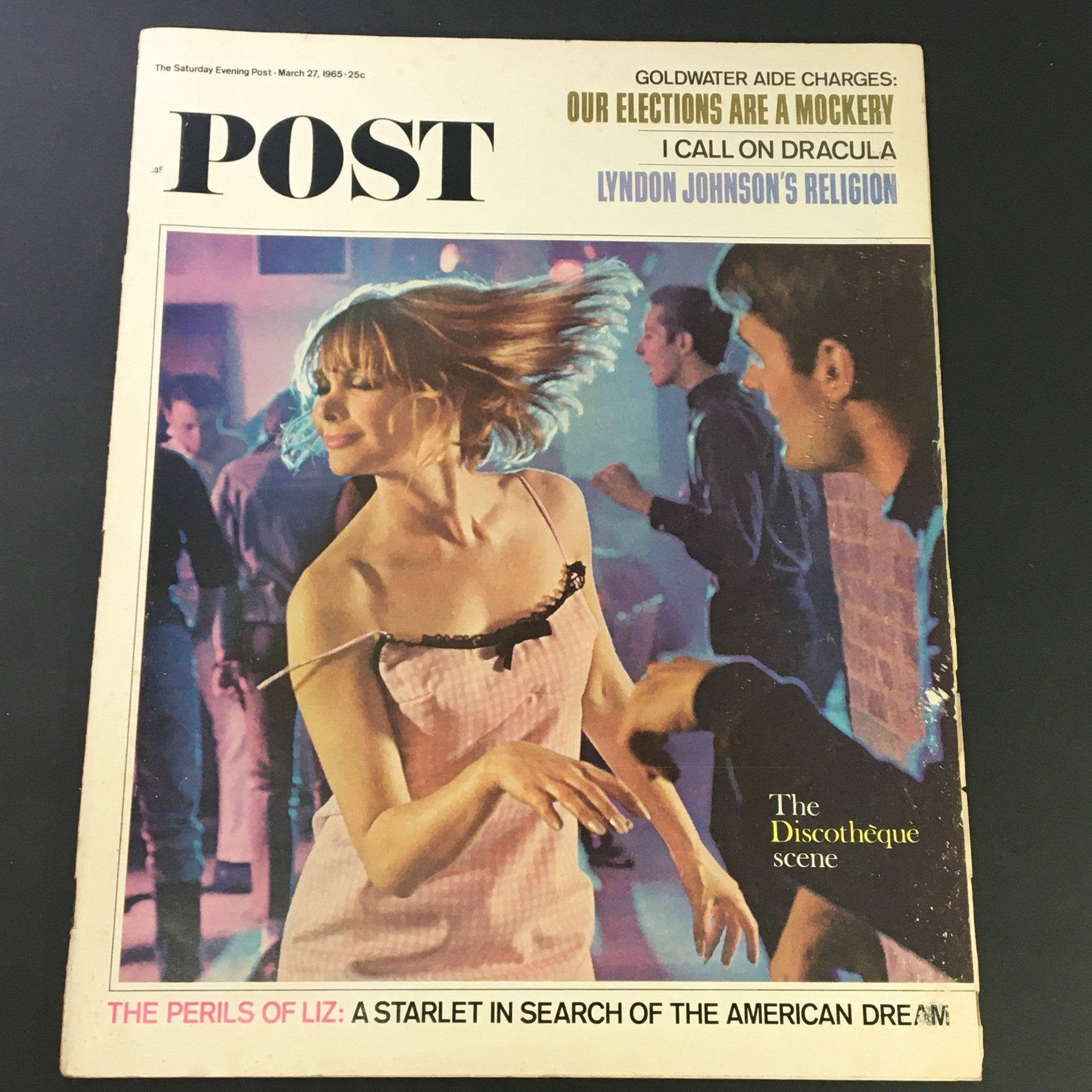 The Saturday Evening Post March 27 1965 Lyndon Johnson's Religion, Newsstand