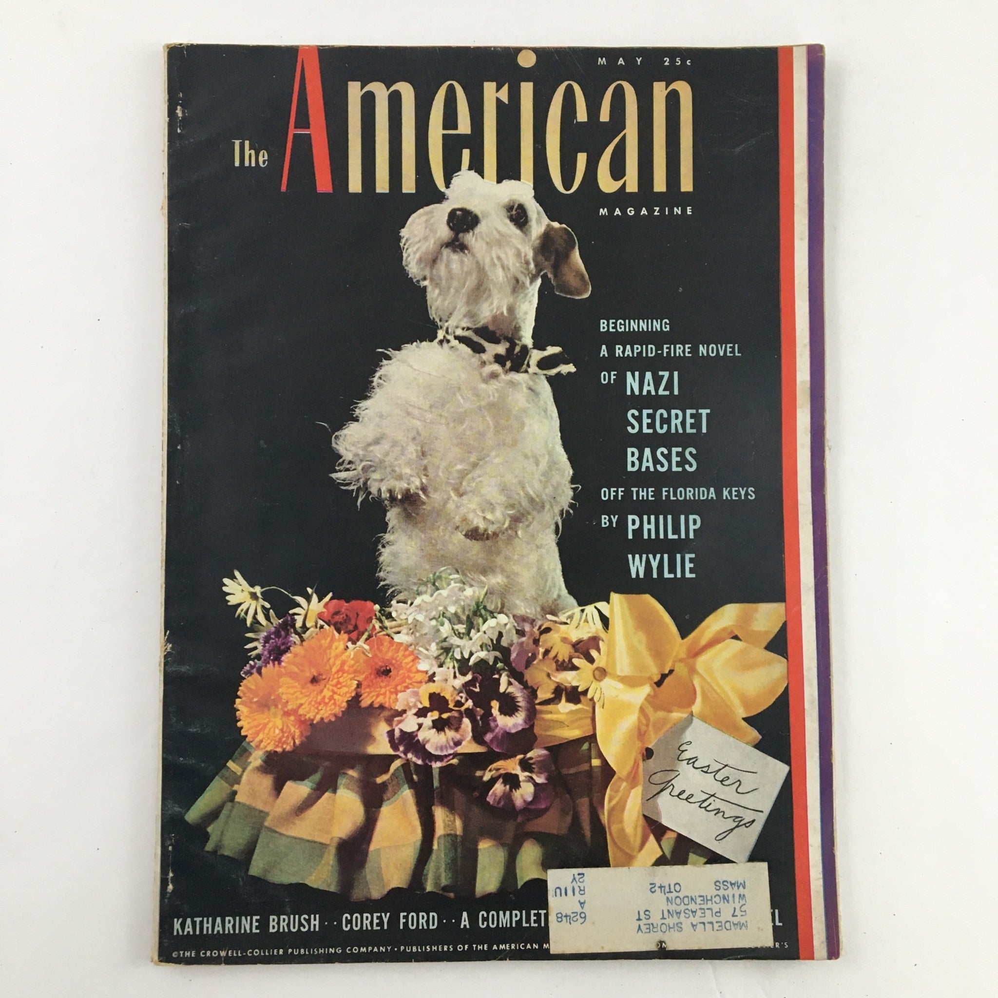 The American Magazine May 1941 A Rapid-Fire Novel of Nazi Secrets Bases