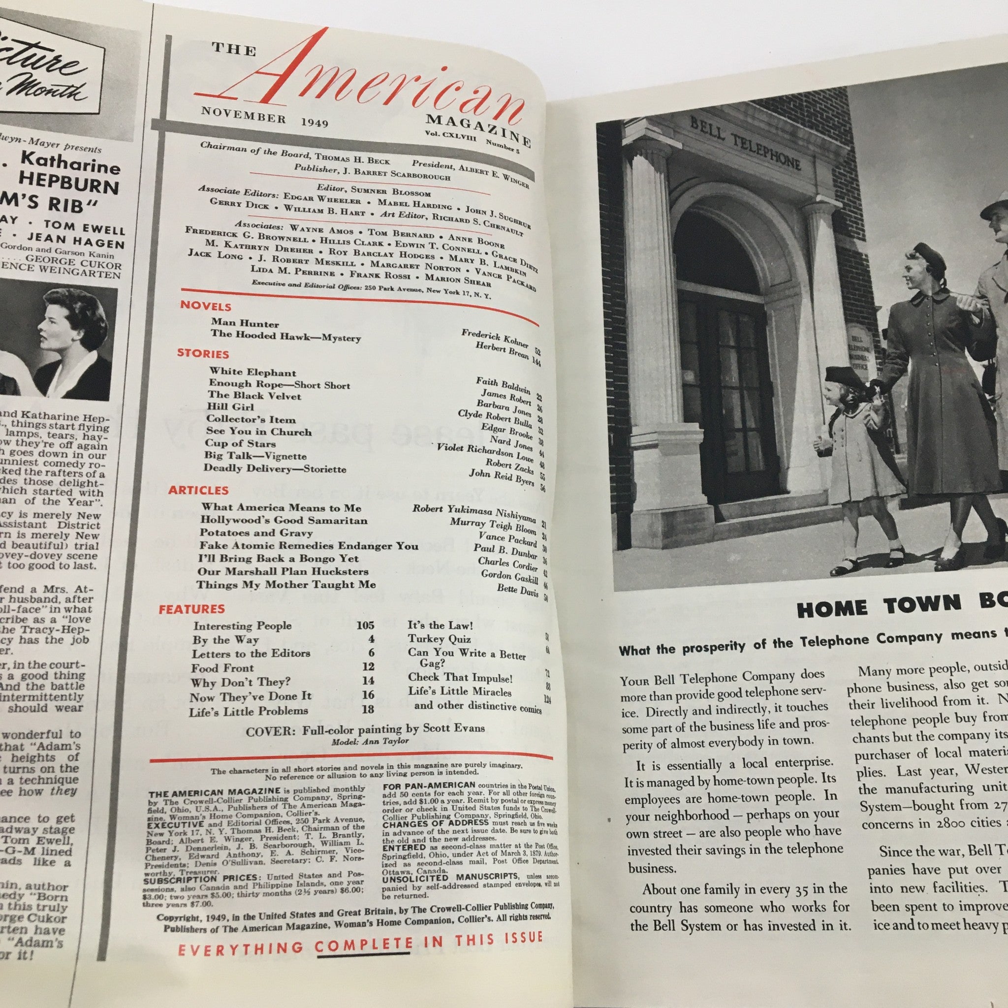 The American Magazine November 1949 Fake Atomic Remedies Endanger You