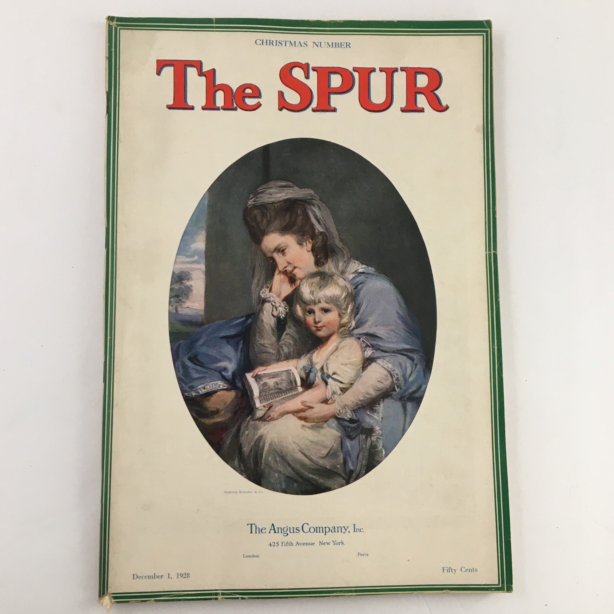 VTG The Spur Magazine December 1 1928 In The Field with The Essex Hunt No Label