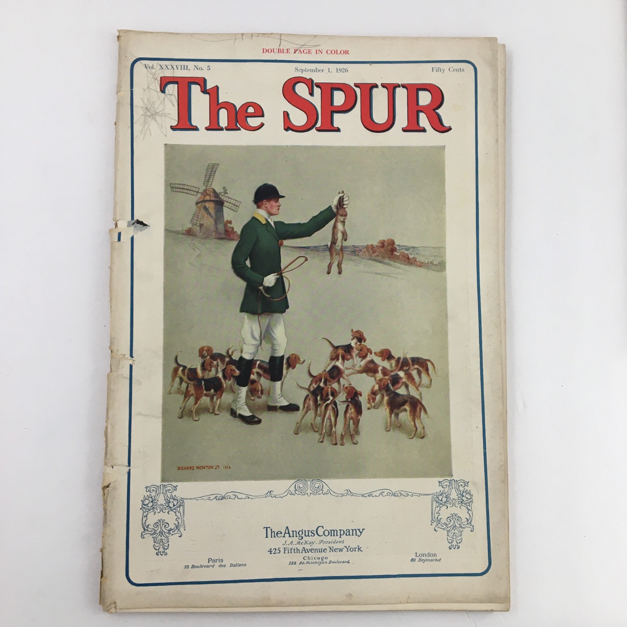 VTG The Spur Magazine September 1 1926 The London Observer by George T. No Label