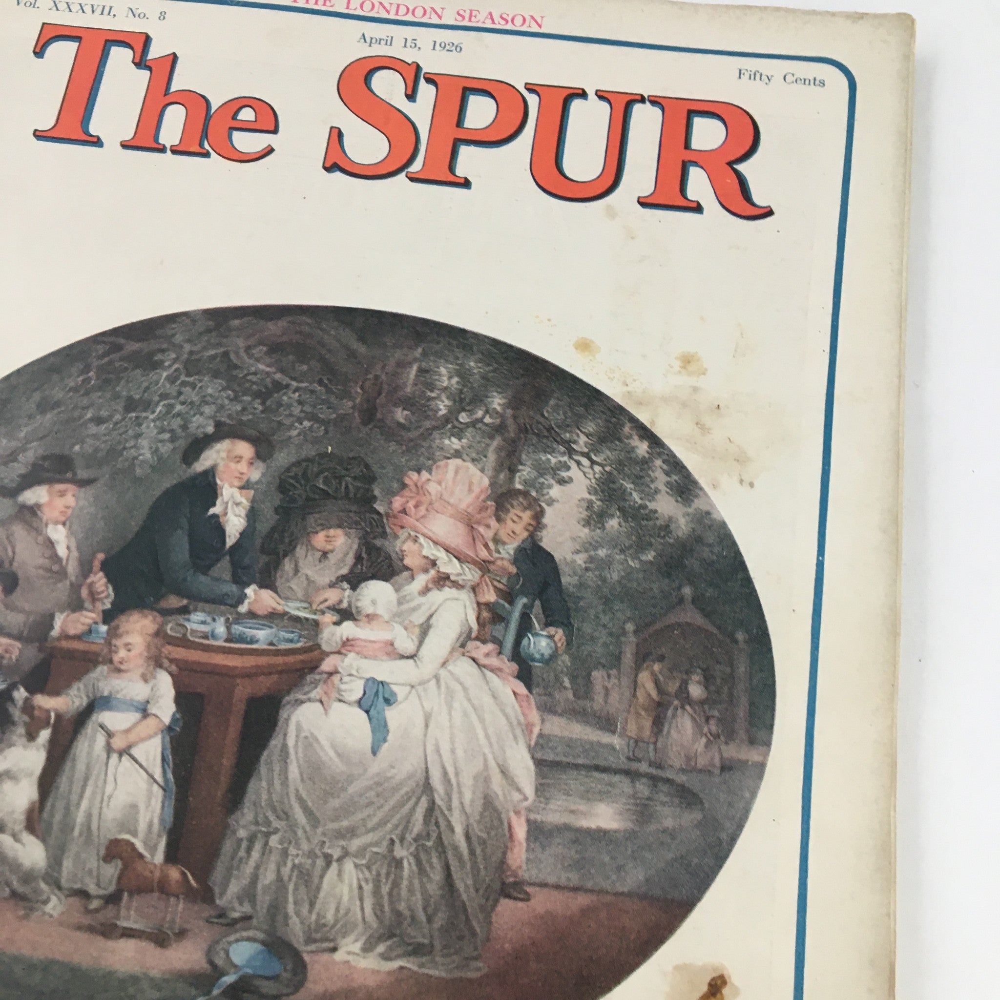 VTG The Spur Magazine April 15 1926 The Duchess De Richelieu No Label