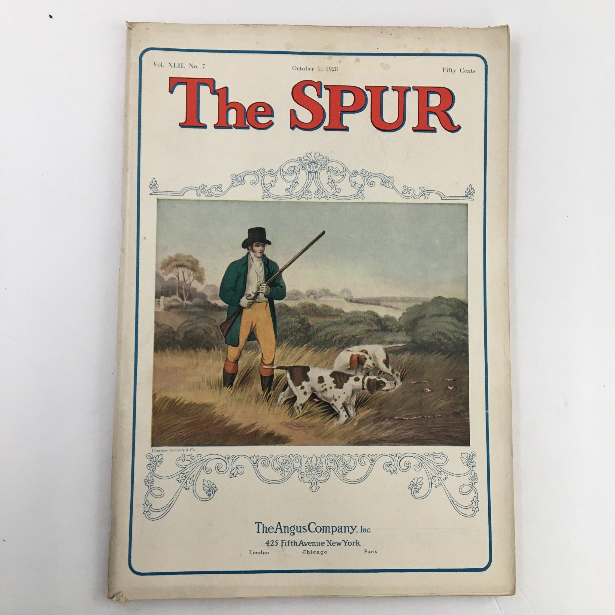 VTG The Spur Magazine October 1 1928 The Charm of Gleneagles No Label