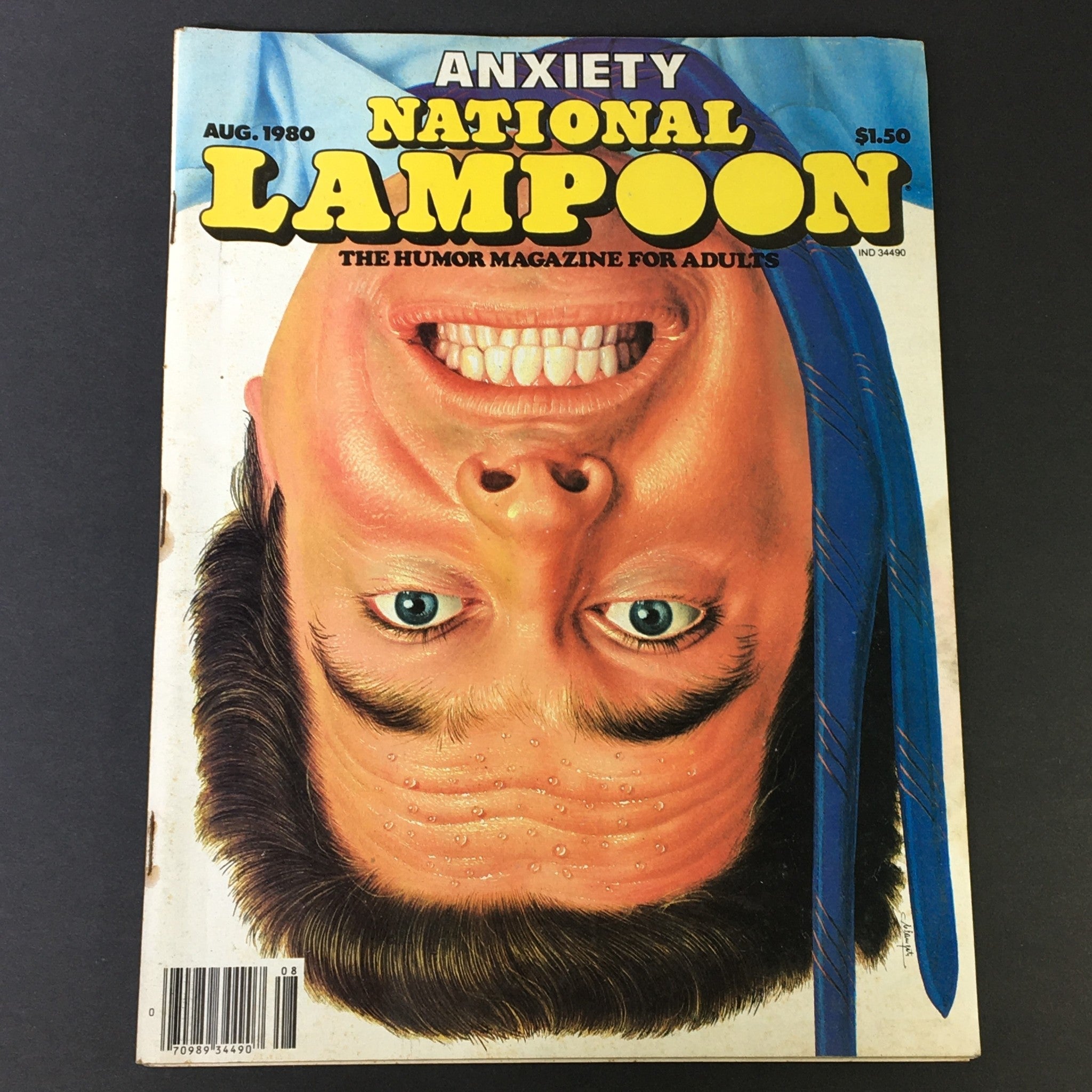 National Lampoon Magazine August 1980 Anxiety National Issue, Newsstand