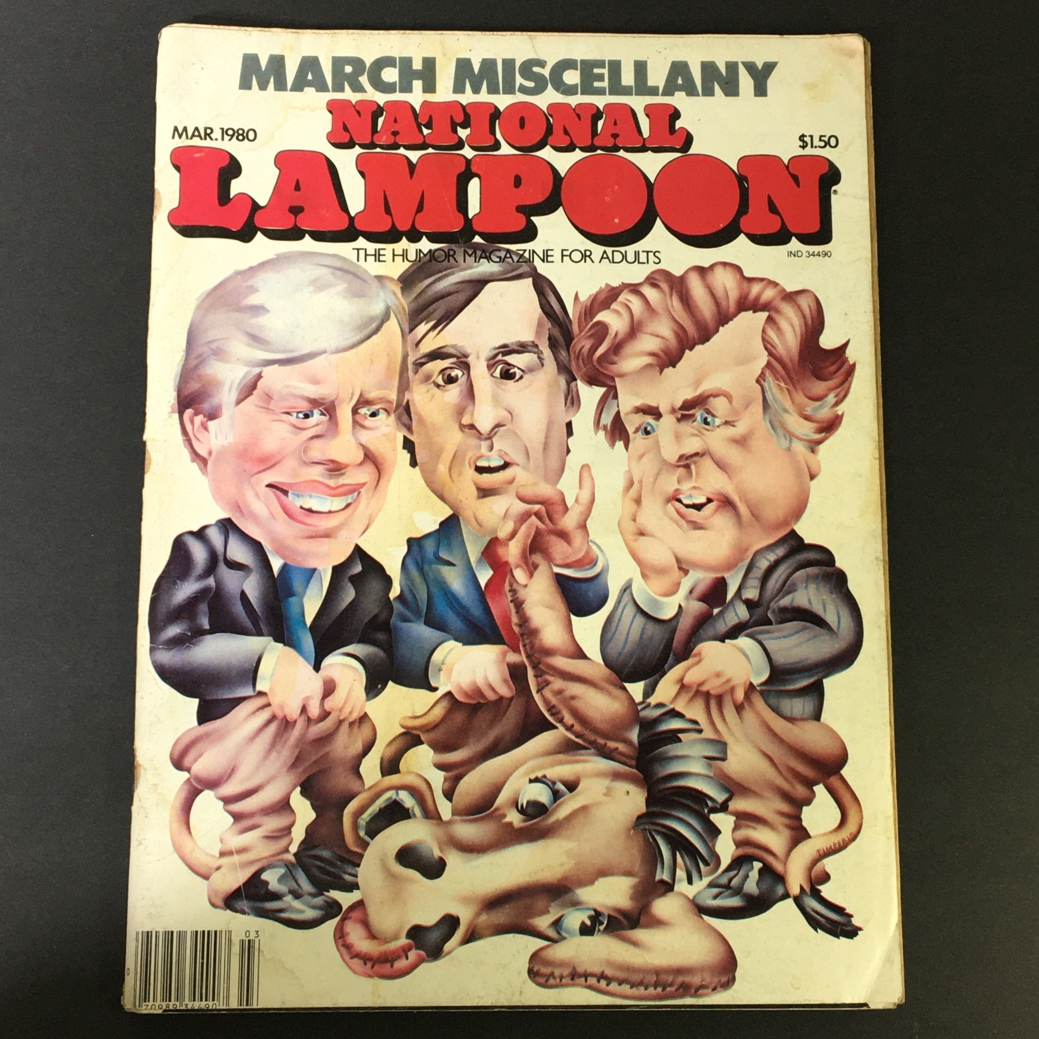 National Lampoon Magazine March 1980 March Miscellany, Olive Story's, Newsstand