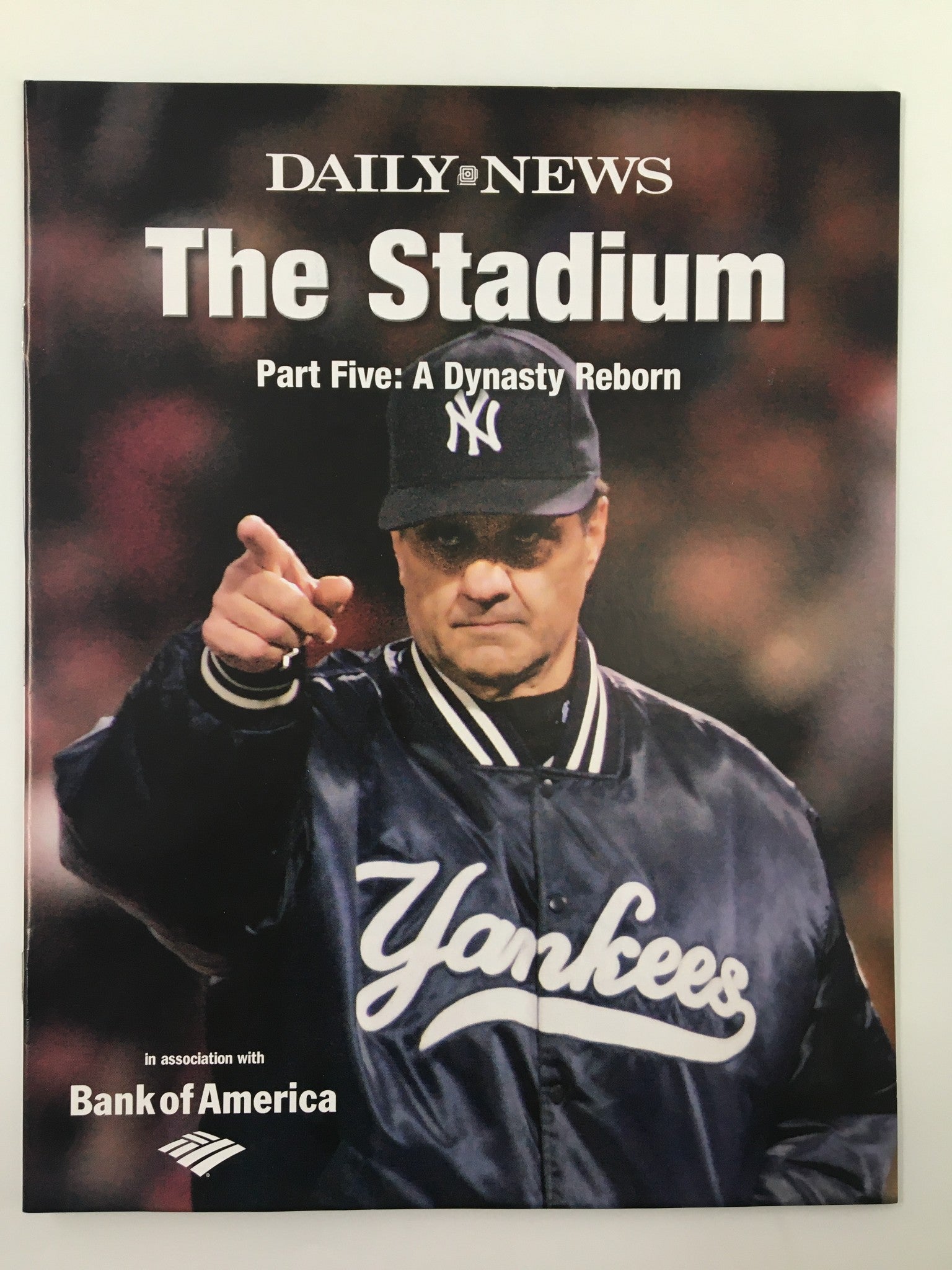 Daily News 2008 New York Yankees The Stadium Part V Joe Torre Dynasty Reborn VG