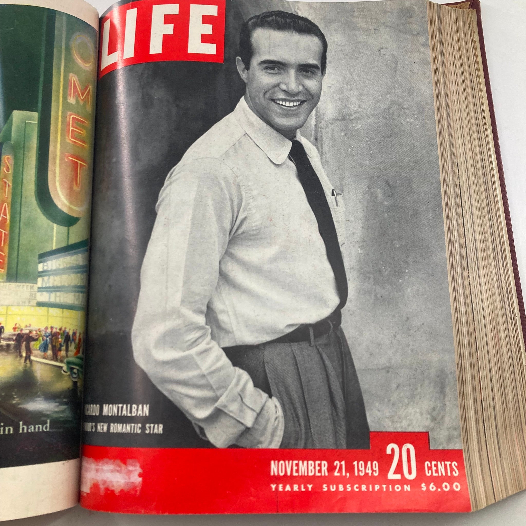 VTG 1949 Bound Life Magazine October - December Weekly Issue