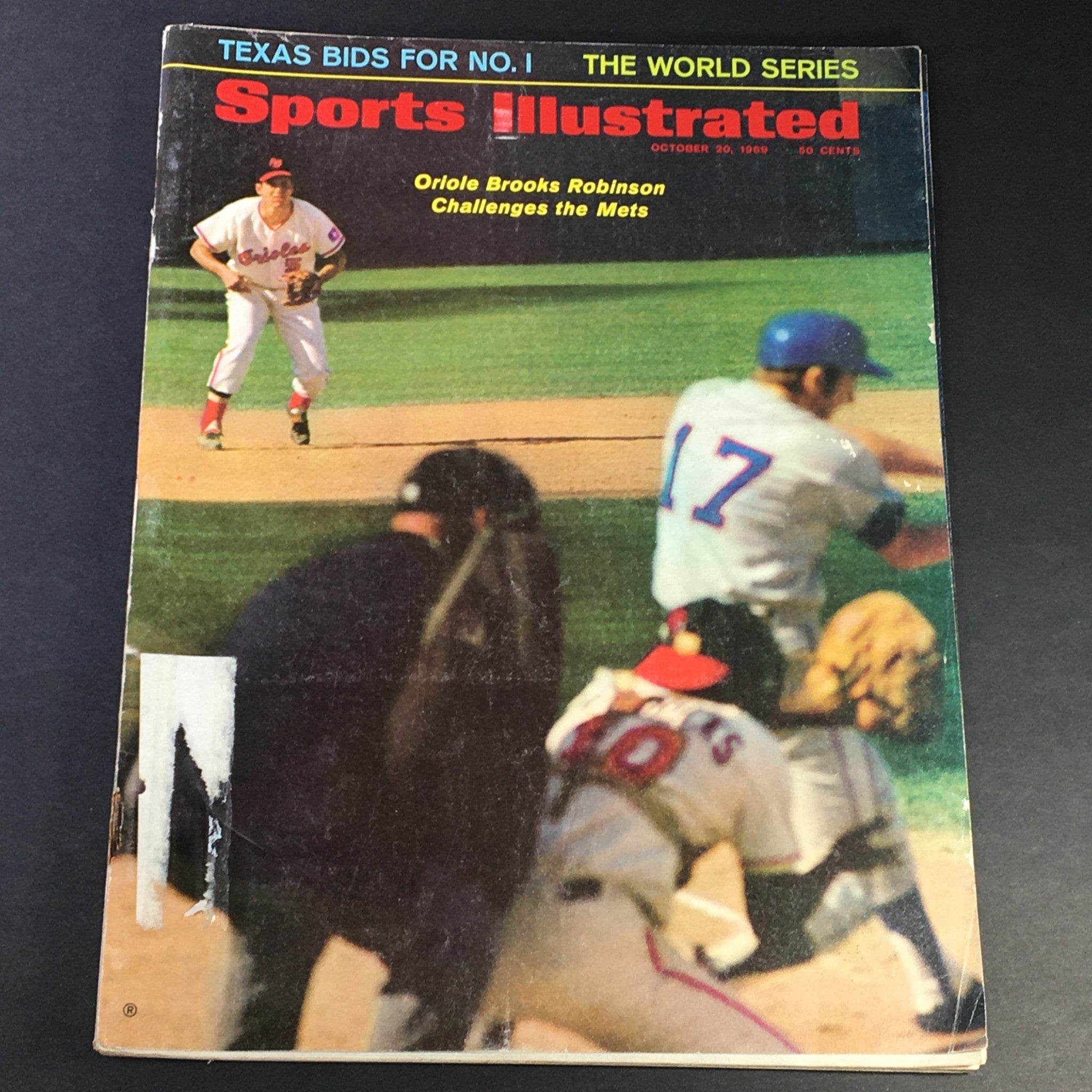 VTG Sport Illustrated Magazine October 20 1969 Oriole Brooks Robinson