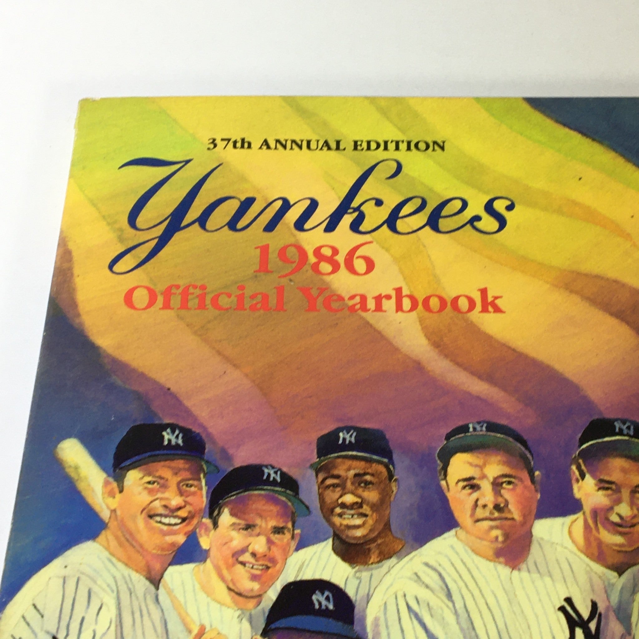 VTG MLB Yankees 1986 Official Yearbook MVP New York Yankees